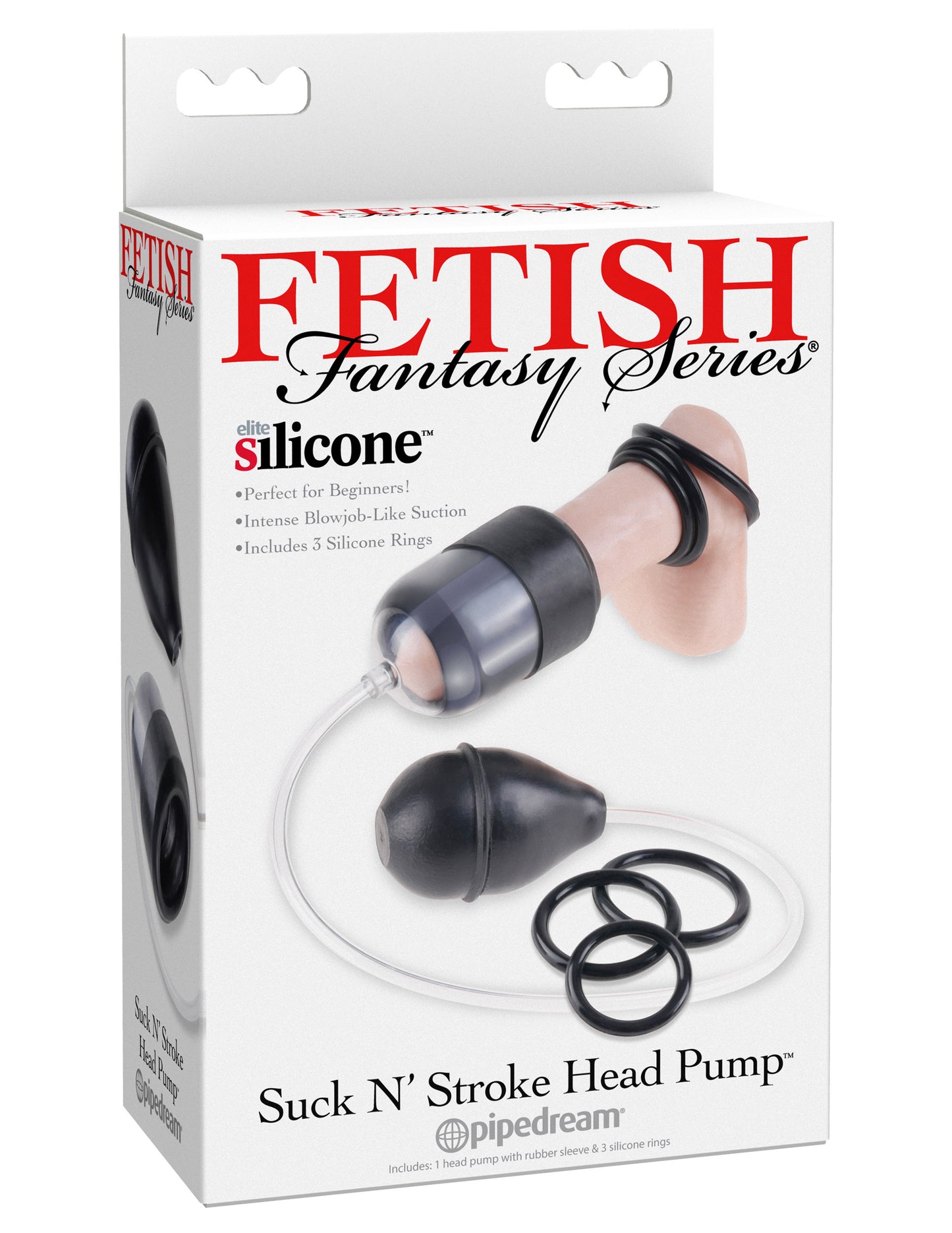 Fetish Fantasy Series - Suck N Stroke Head Pump - Not Very Vanilla