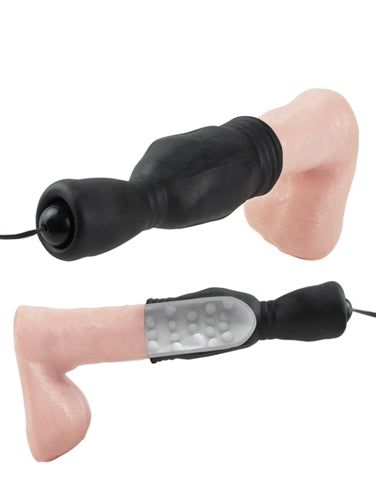 Fetish Fantasy Series Vibrating Head Teazer - Black - Not Very Vanilla