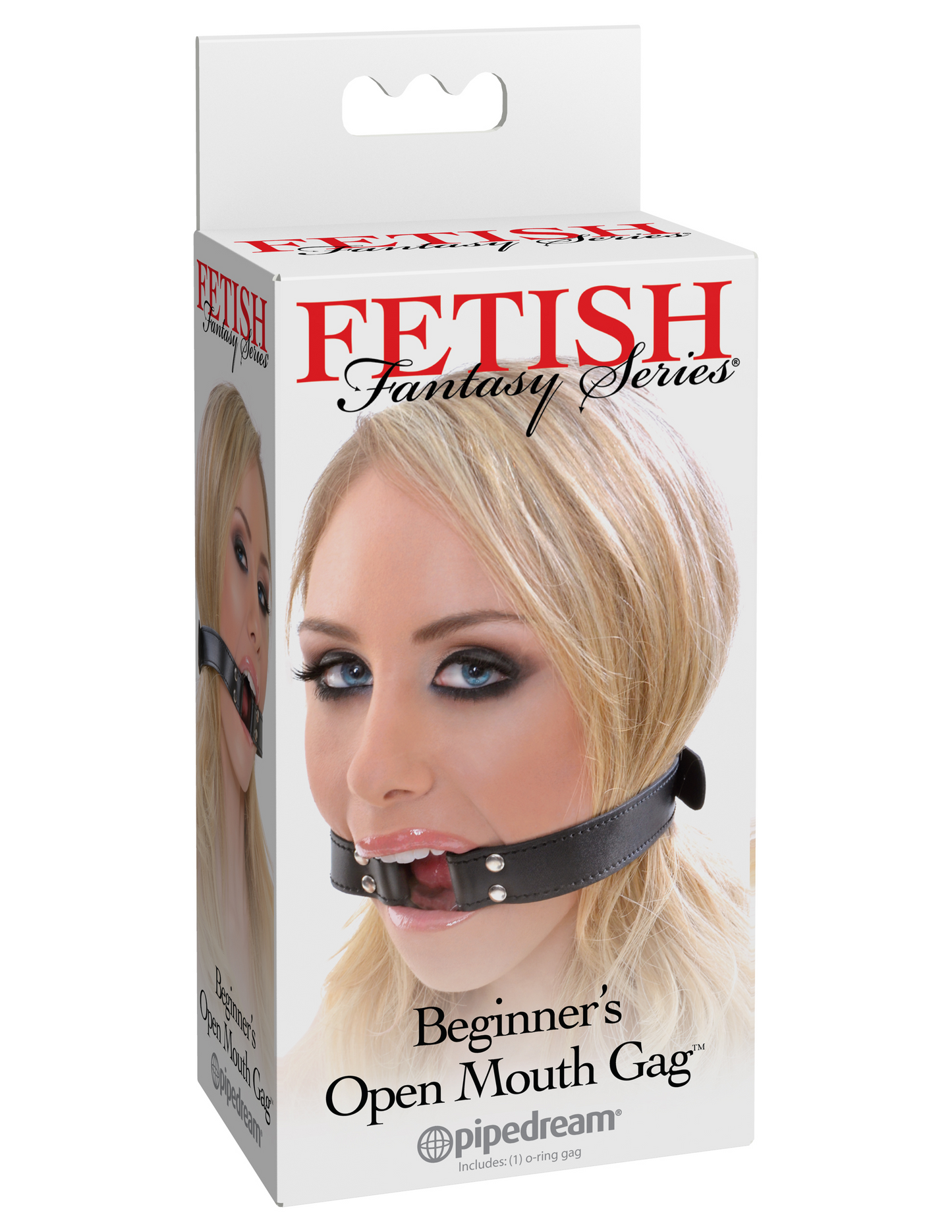 Fetish Fantasy Series Beginners Open Mouth Gag - Black - Not Very Vanilla