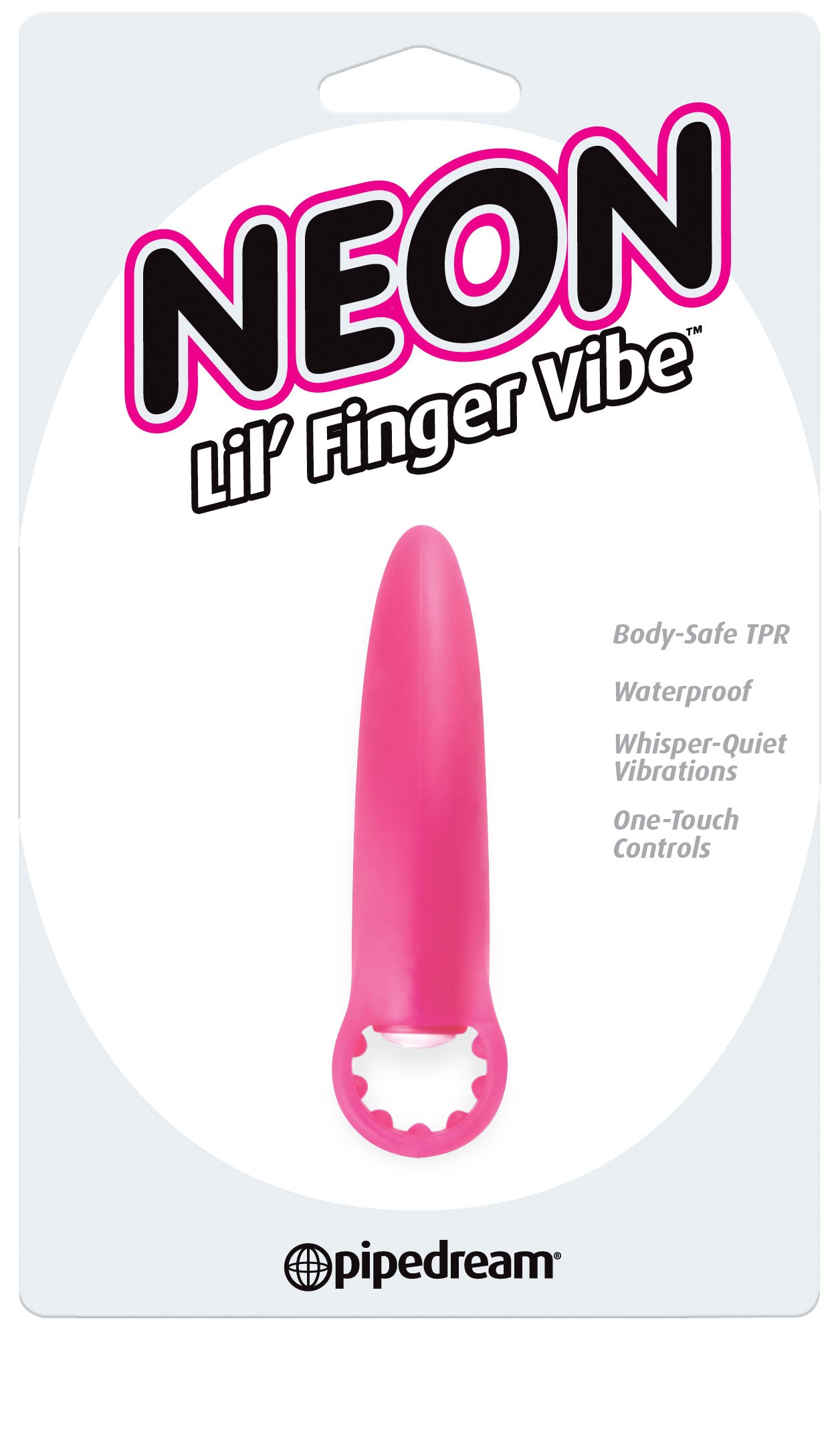 Neon Lil Finger Vibe - Pink - Not Very Vanilla