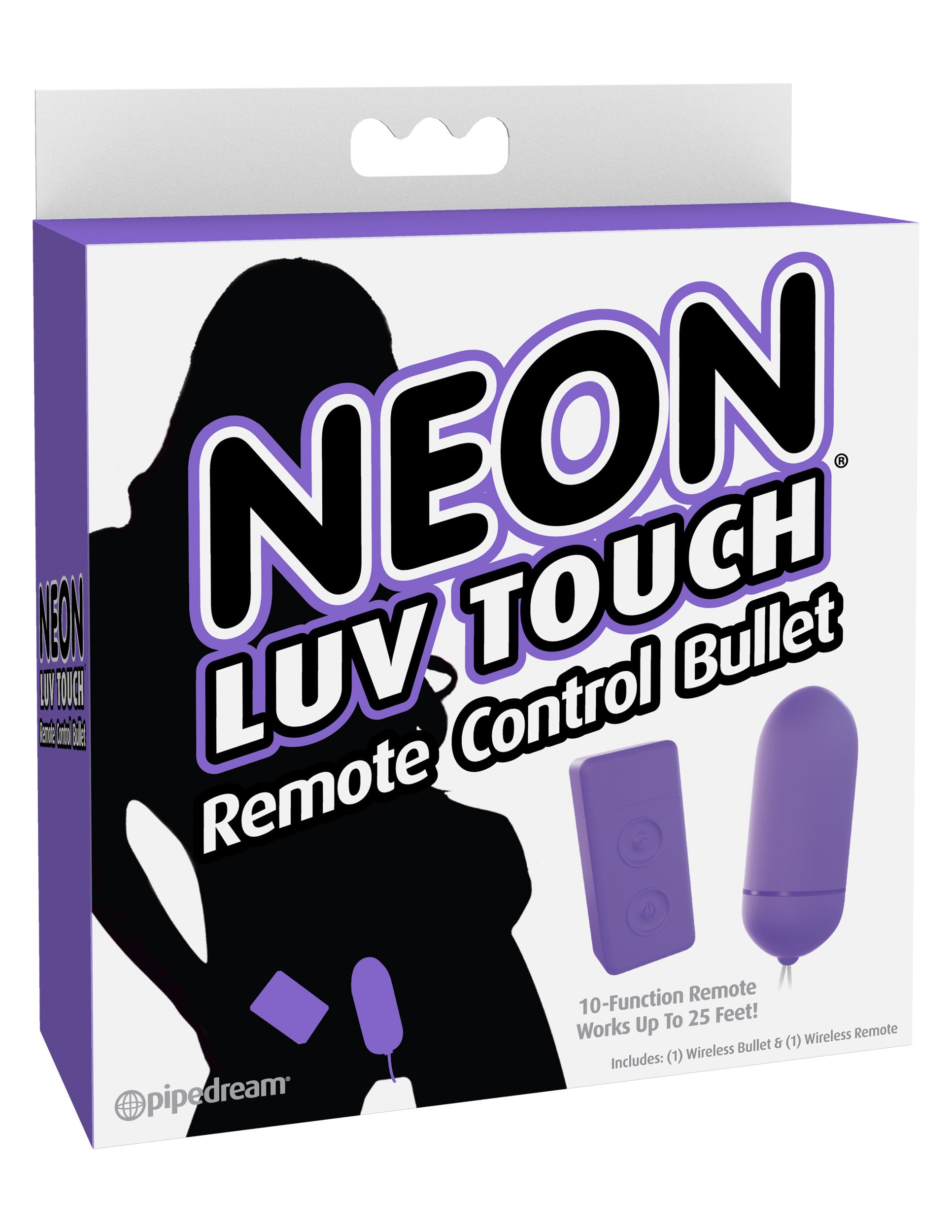 Neon Luv Touch Remote Control Bullet - Purpl;E - Not Very Vanilla