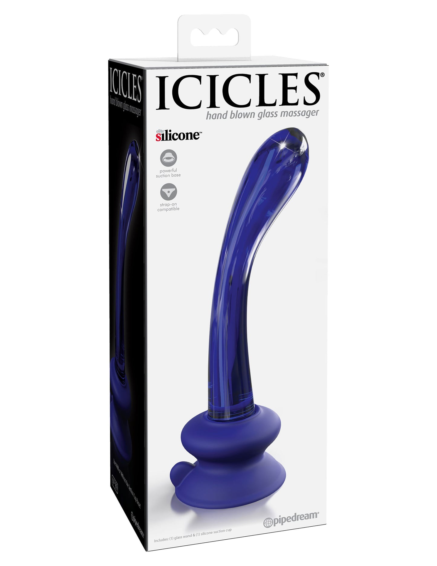 Icicles No. 89 - With Silicone Suction Cup - Purple - Not Very Vanilla