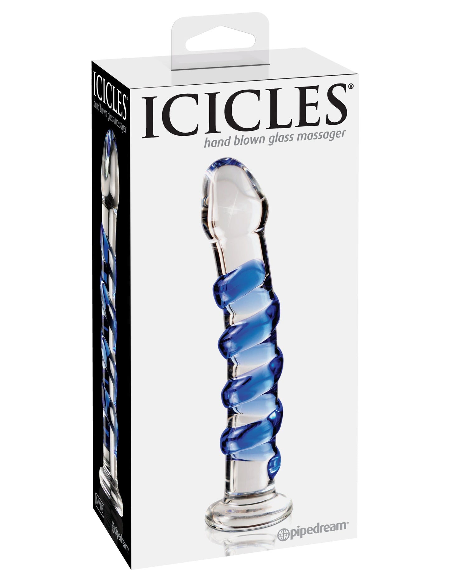 Icicles No. 5 - Clear / Blue - Not Very Vanilla