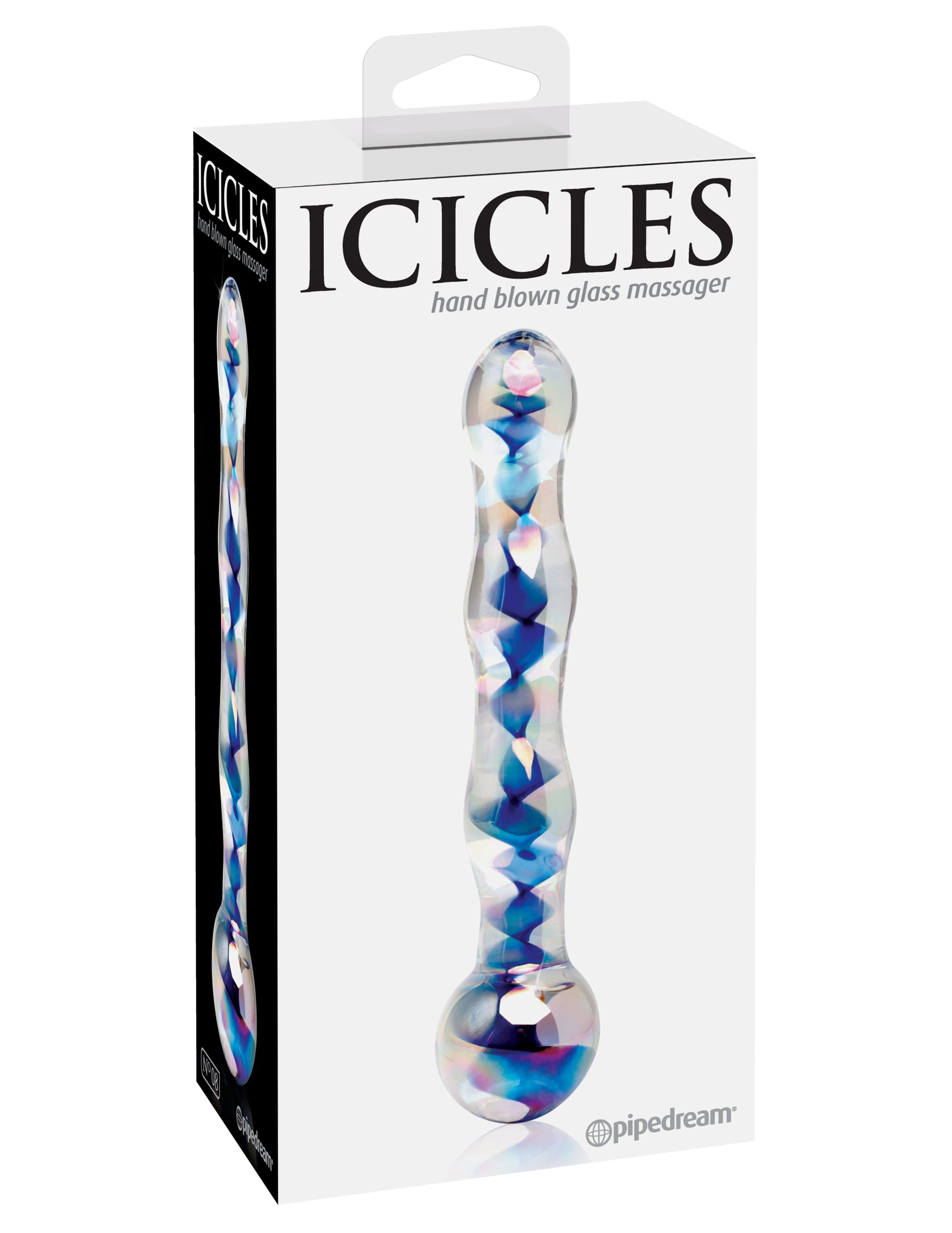 Icicles No. 8 - Clear / Blue - Not Very Vanilla