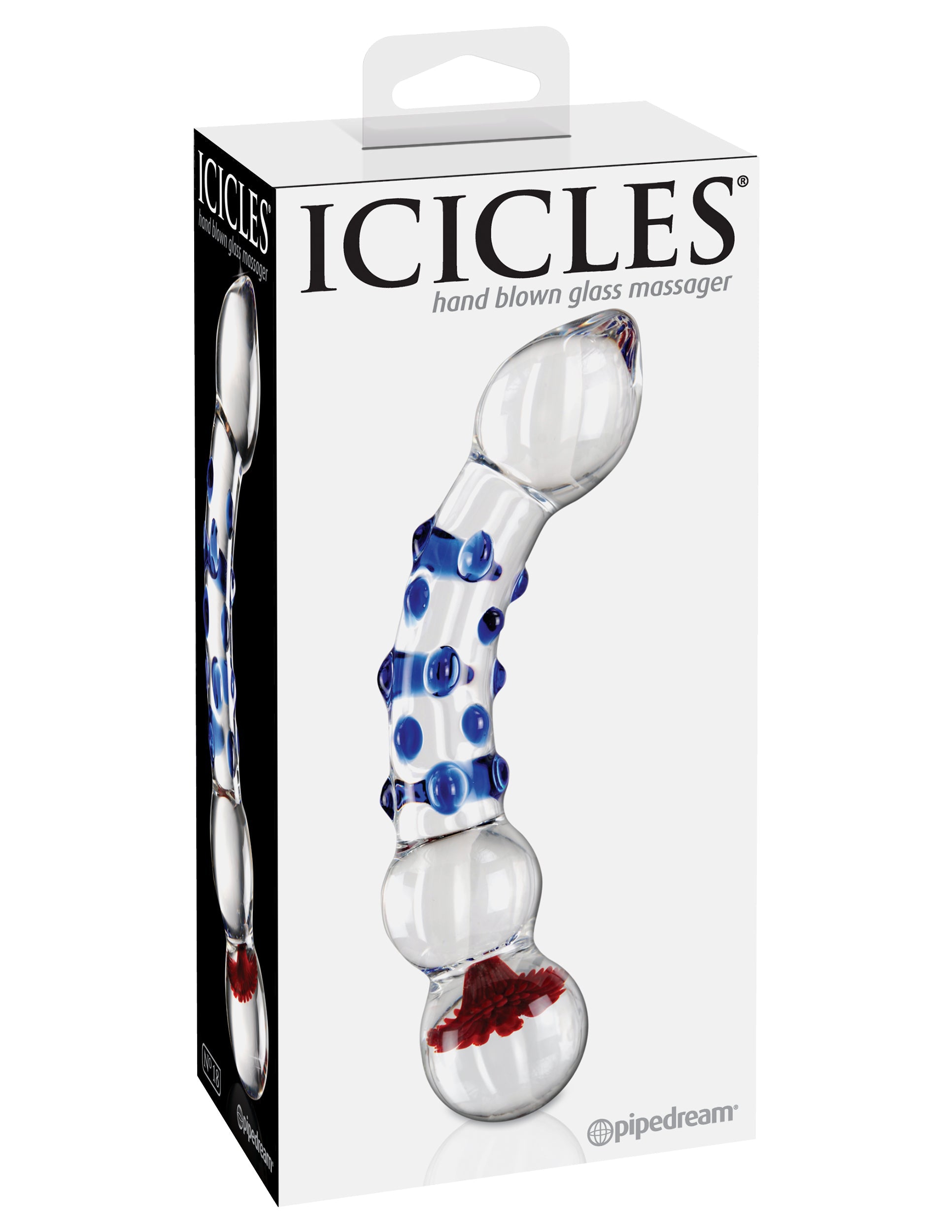 Icicles No. 18 - Clear / Blue - Not Very Vanilla