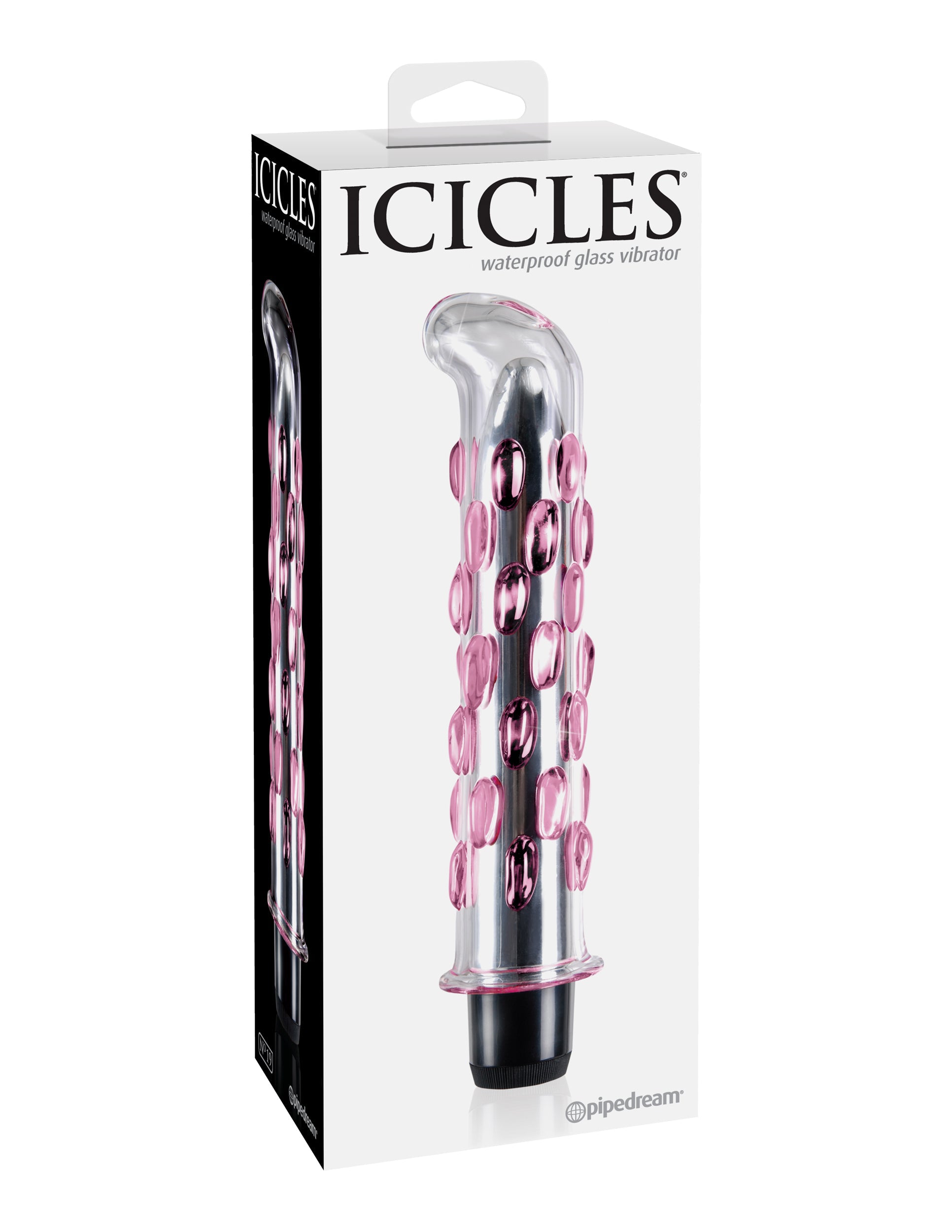 Icicles No. 19 - Clear / Pink - Not Very Vanilla