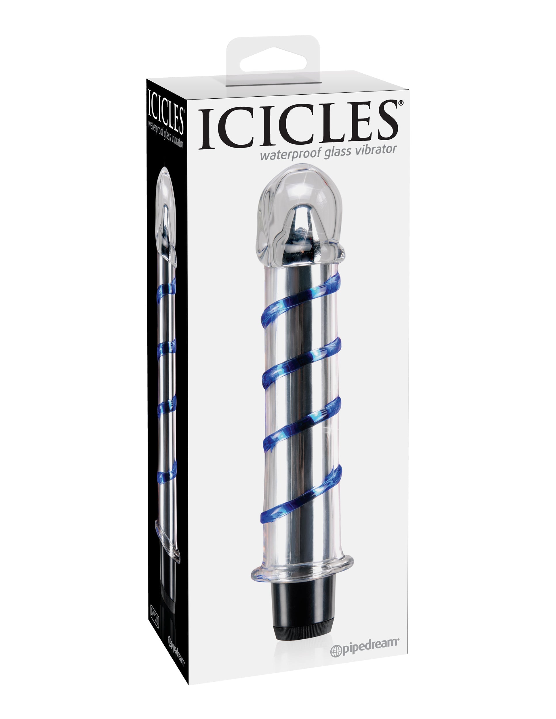 Icicles No. 20 - Clear / Blue - Not Very Vanilla