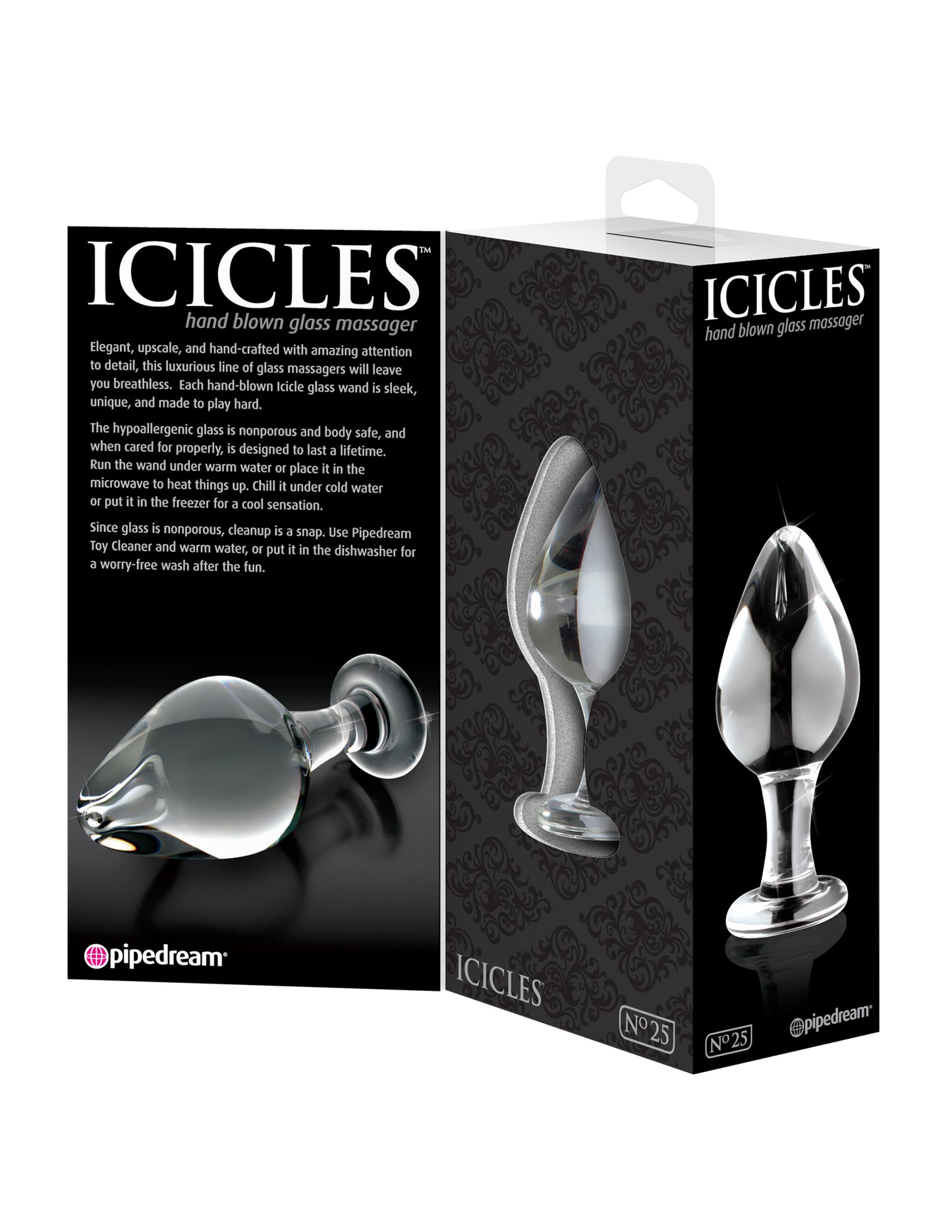 Icicles No. 25 - Clear - Not Very Vanilla