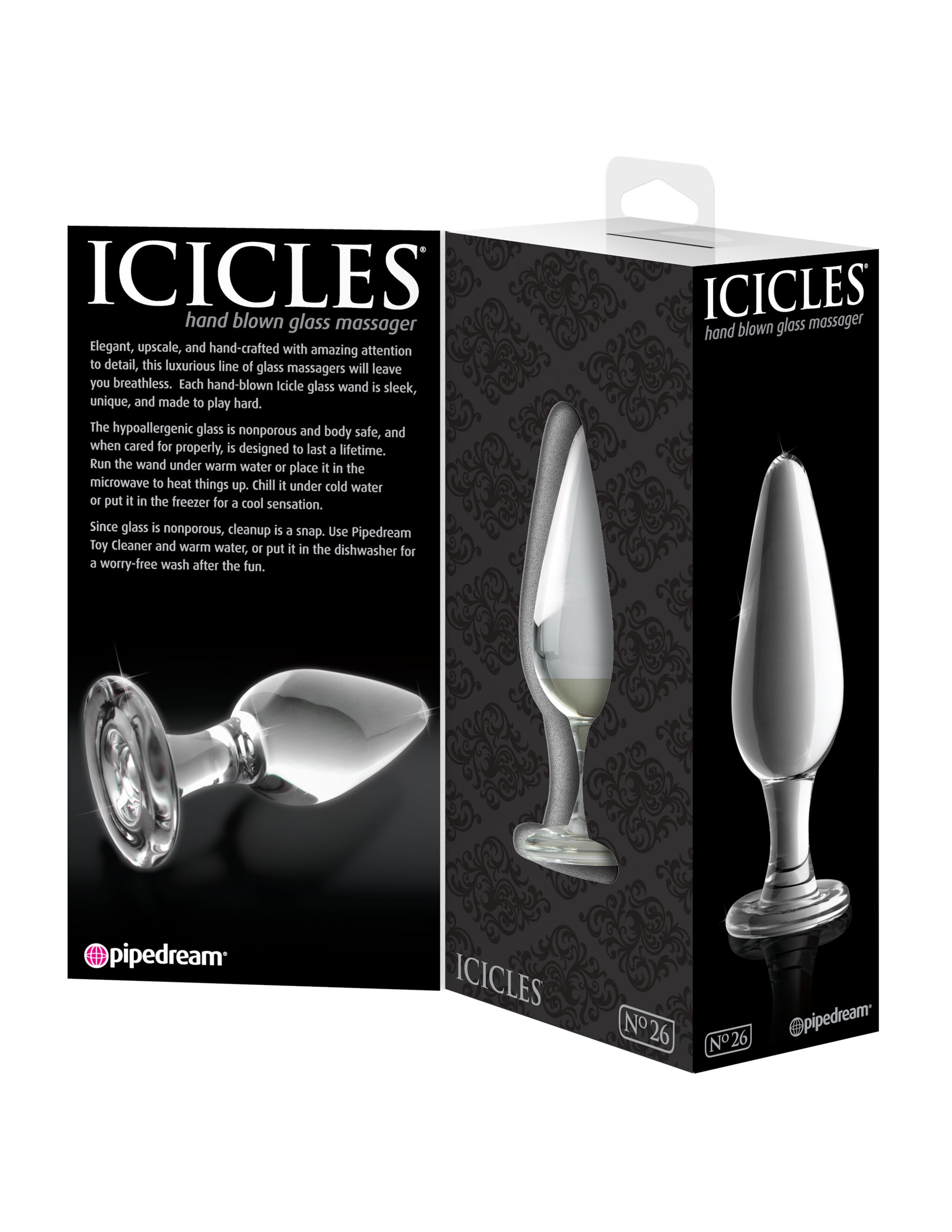 Icicles No. 26 - Clear - Not Very Vanilla