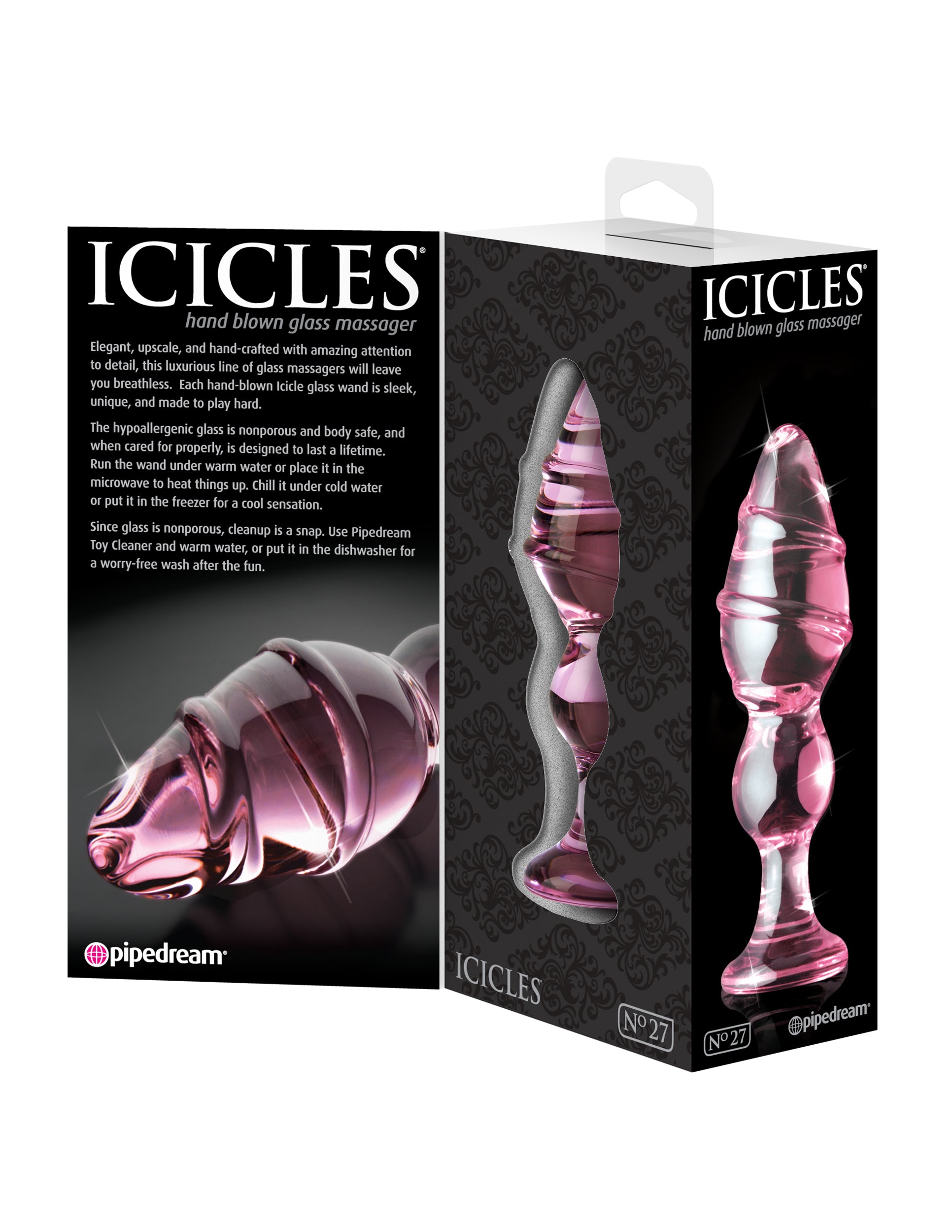 Icicles No. 27 - Pink - Not Very Vanilla