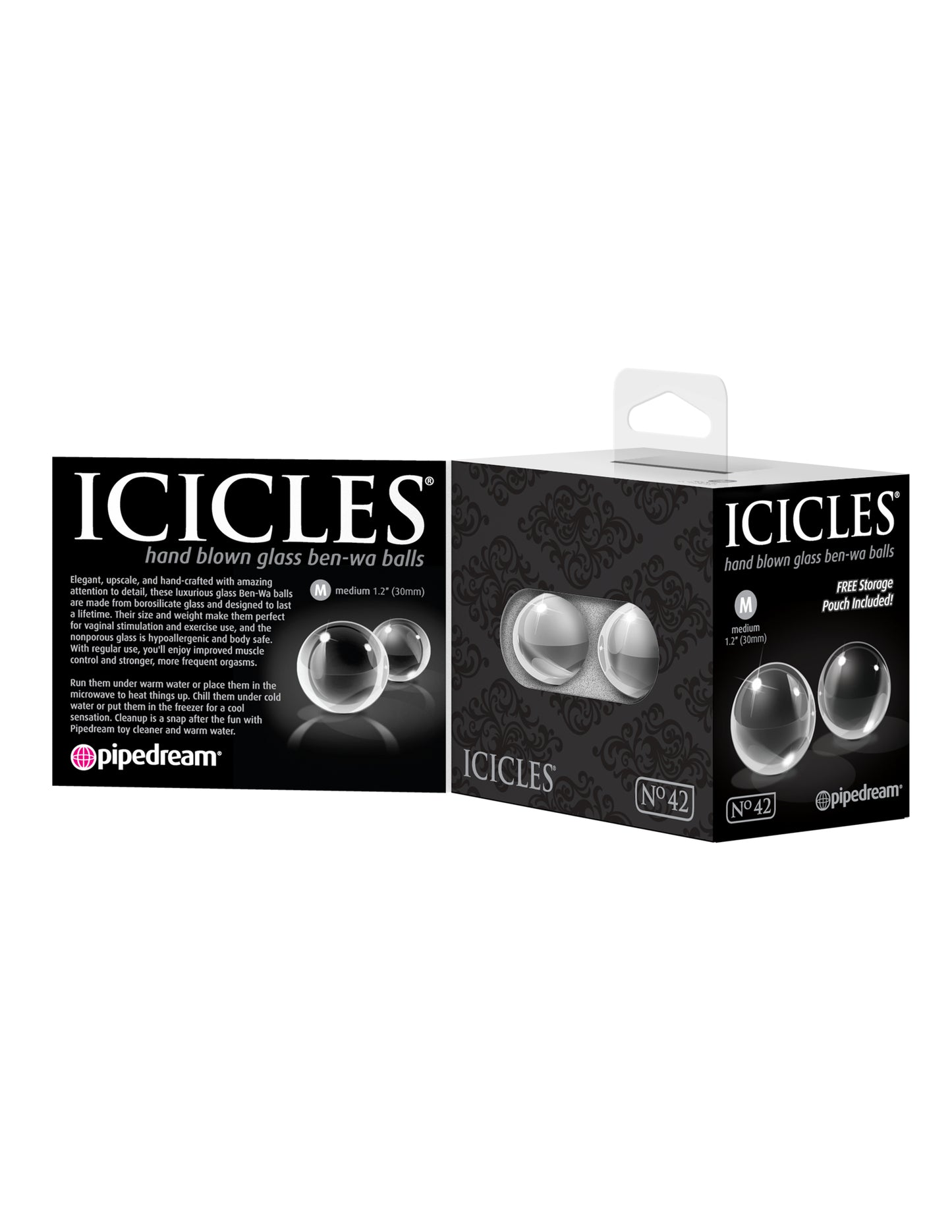 Icicles No. 42 - Clear - Not Very Vanilla