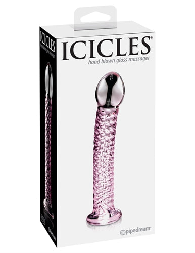 Icicles No. 53 - Clear / Pink - Not Very Vanilla