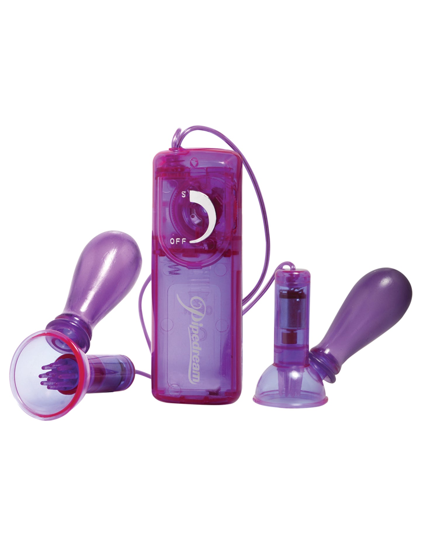 Fetish Fantasy Series Vibrating Nipples Pumps - Not Very Vanilla