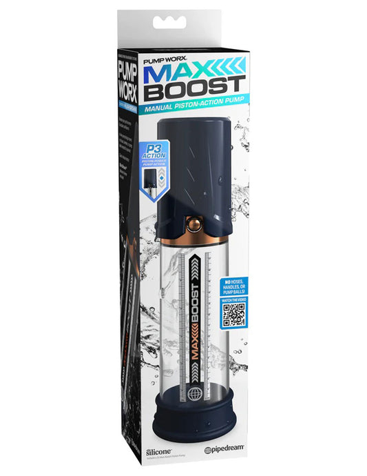 Pump Worx Max Boost - Blue/clear - Not Very Vanilla