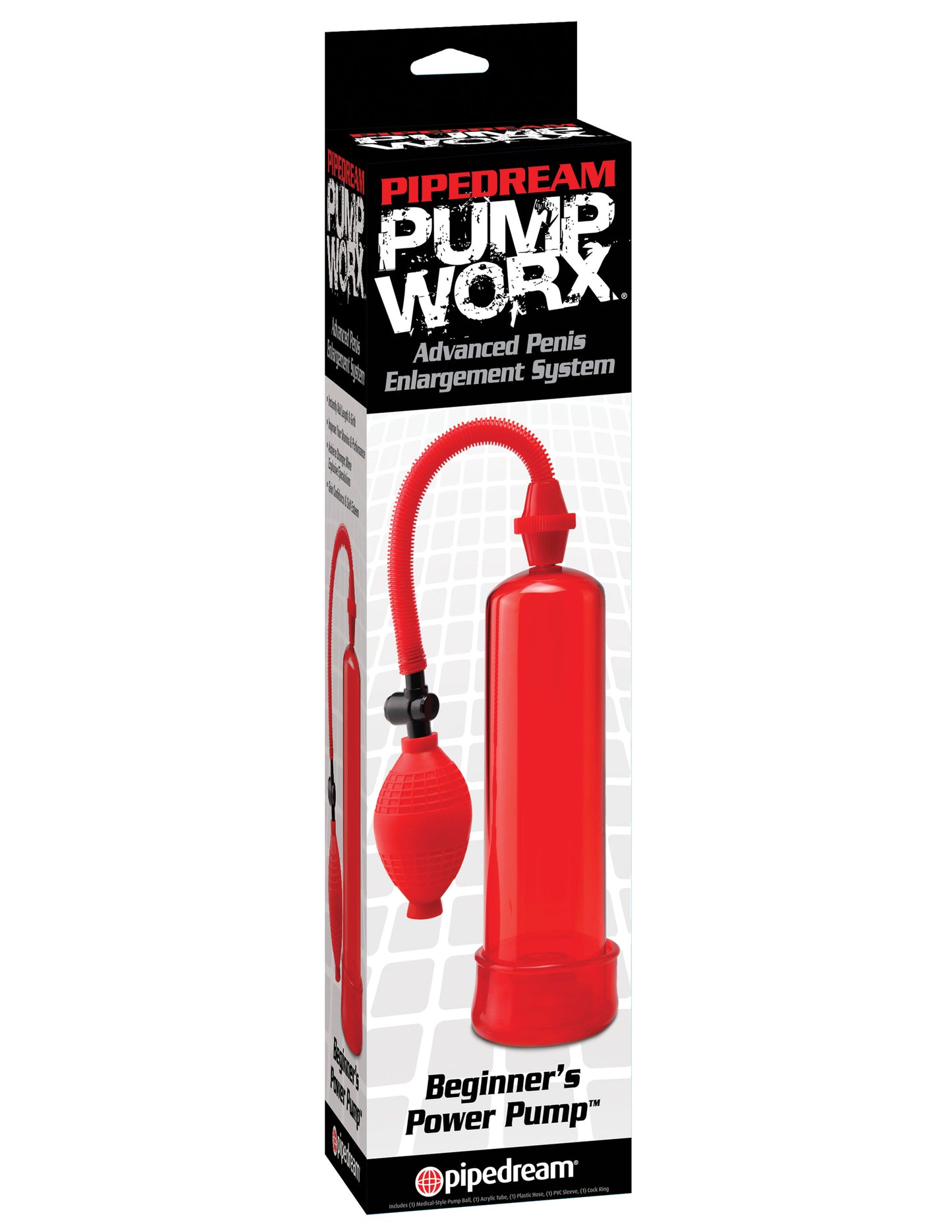 Pump Worx Beginners Power Pump - Red - Not Very Vanilla