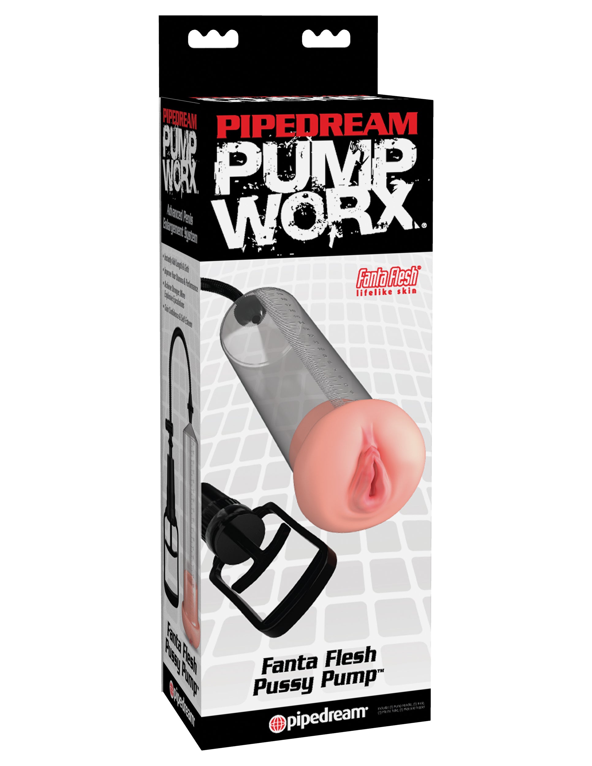 Pump Worx Fantas Flesh Pussy Pump - Not Very Vanilla