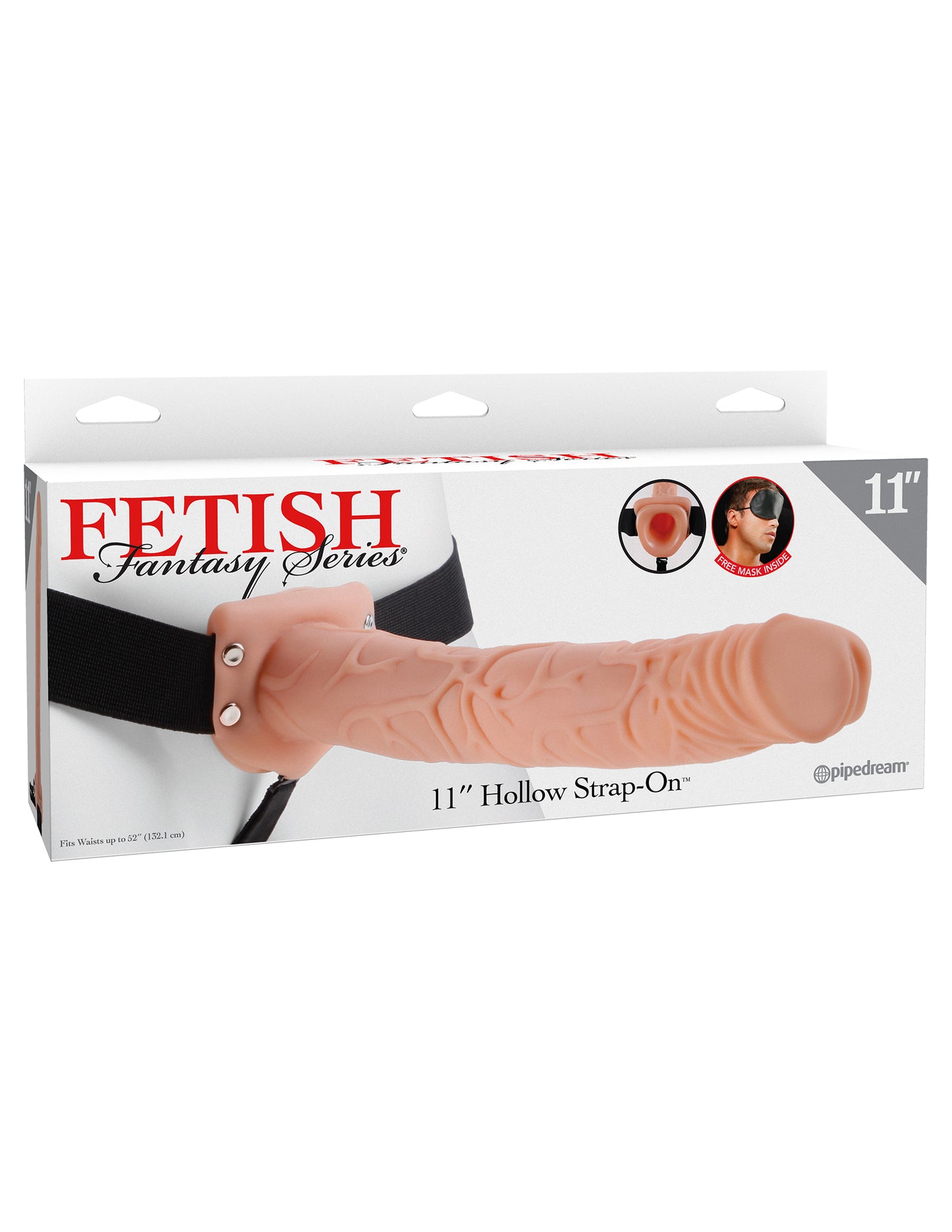 Fetish Fantasy Series 11 Inch Hollow Strap-on - Flesh - Not Very Vanilla