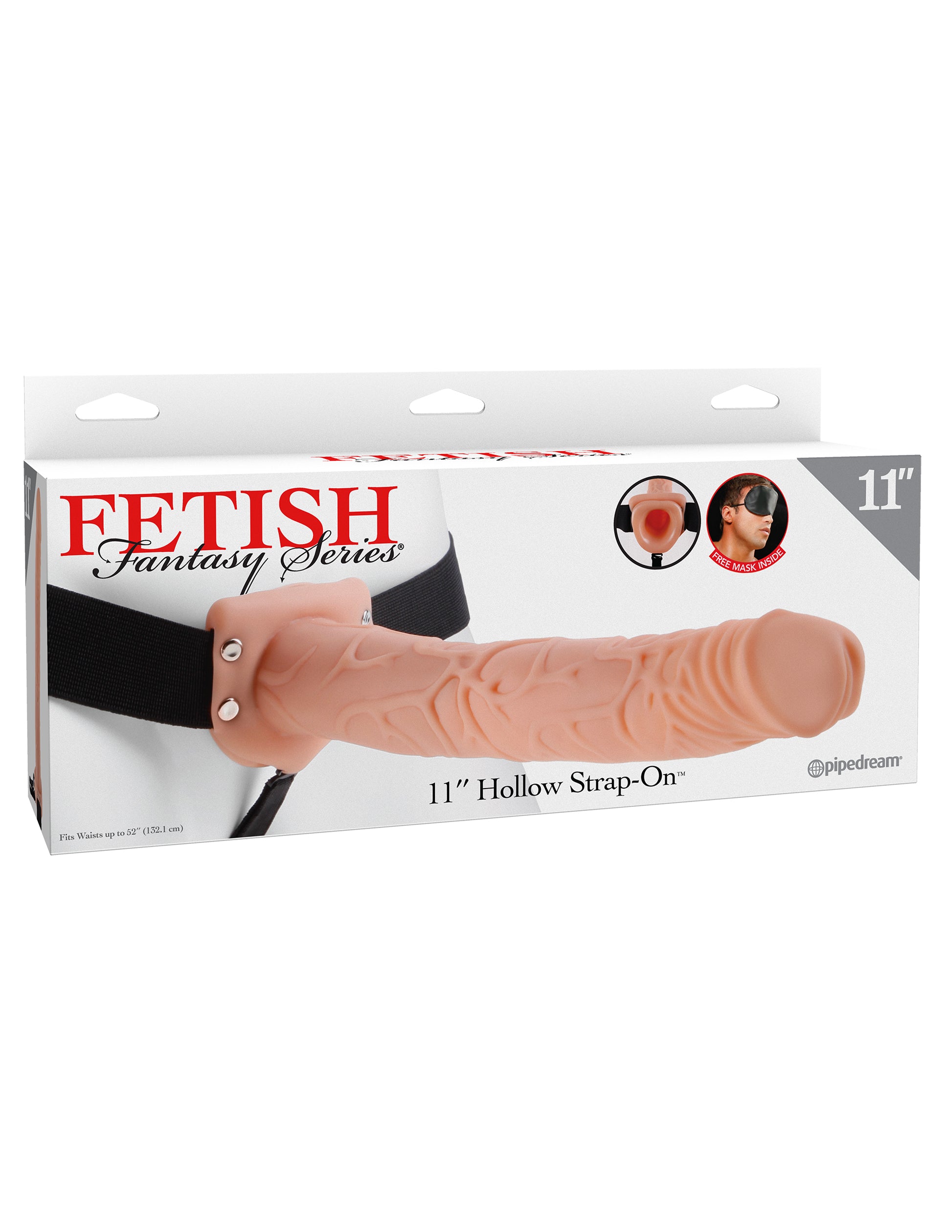 Fetish Fantasy Series 11 Inch Hollow Strap-on - Flesh - Not Very Vanilla