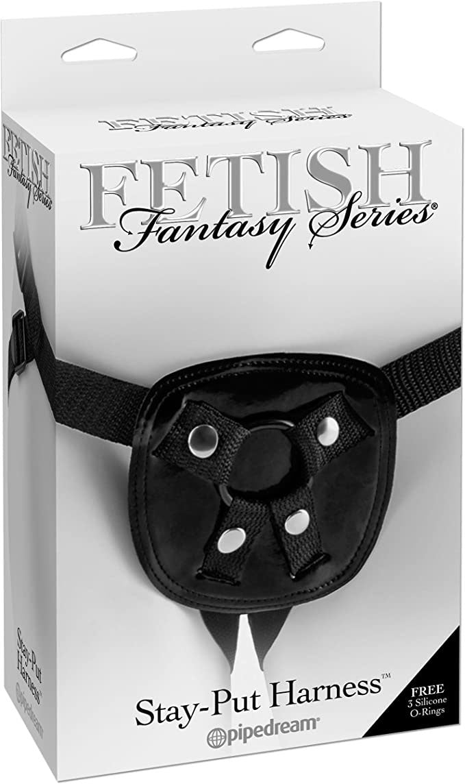 Fetish Fantasy Series Stay-Put Harness - Black - Not Very Vanilla