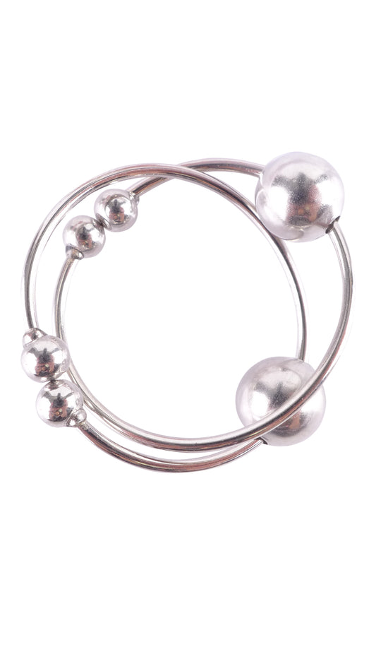 Fetish Fantasy Series Nipple Bull Rings - Silver - Not Very Vanilla