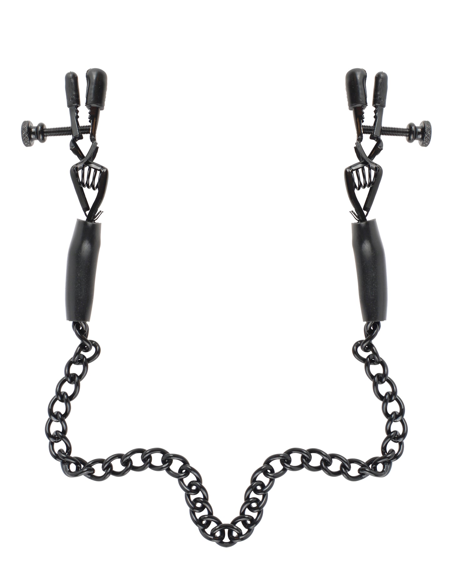 Fetish Fantasy Series Adjustable Nipple Chain Clamps - Not Very Vanilla