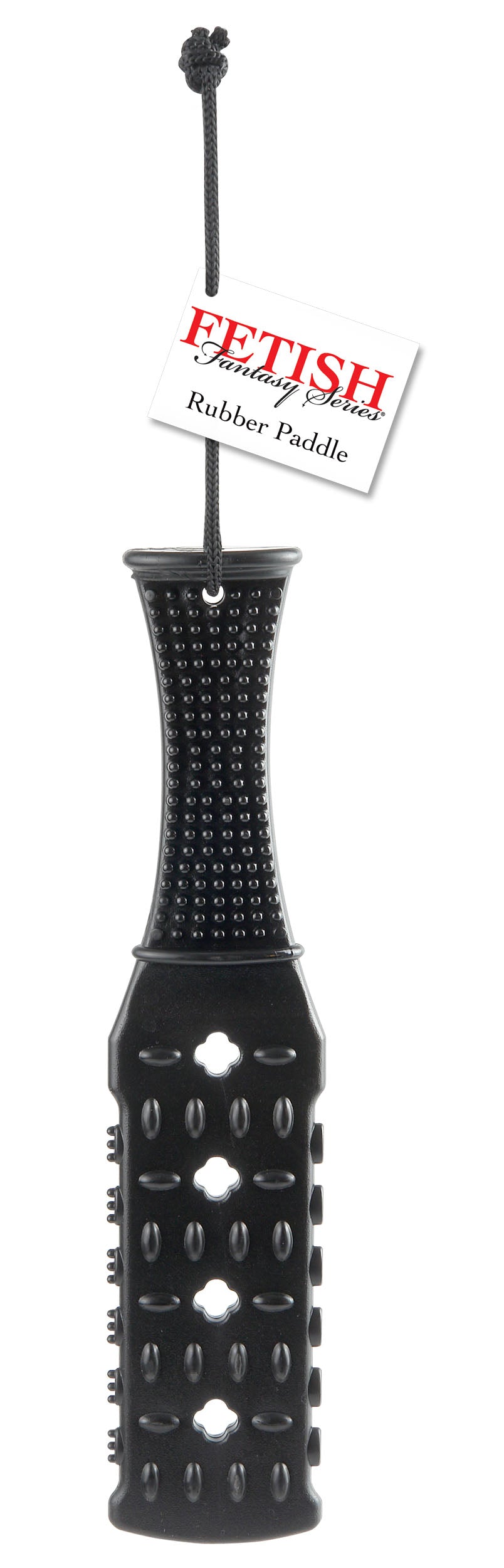 Fetish Fantasy Series Rubber Paddle - Black - Not Very Vanilla