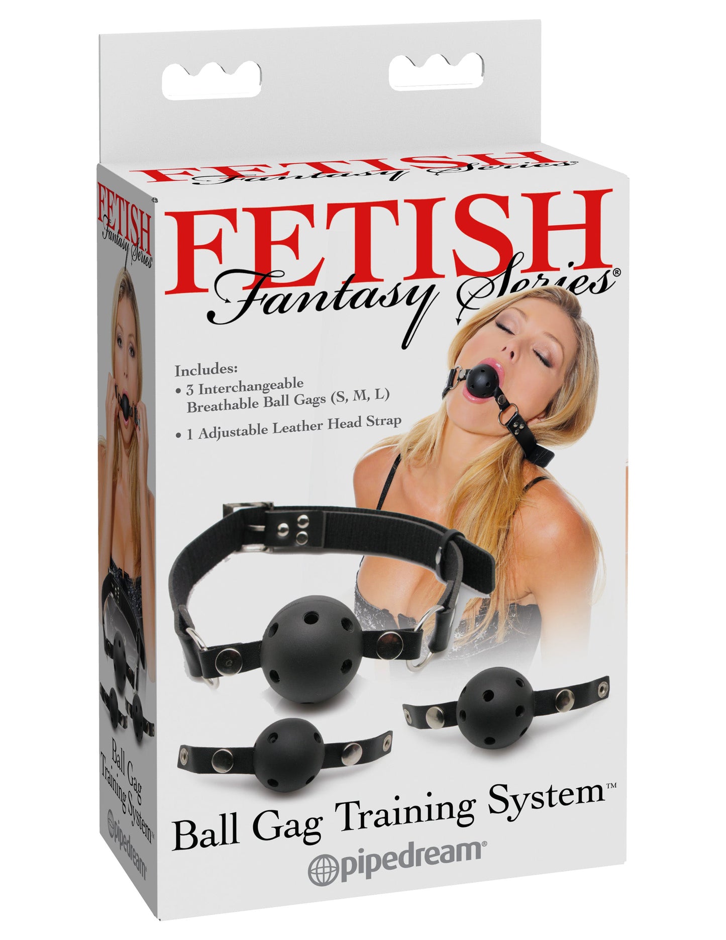 Fetish Fantasy Series Ball Gag Training System - Not Very Vanilla