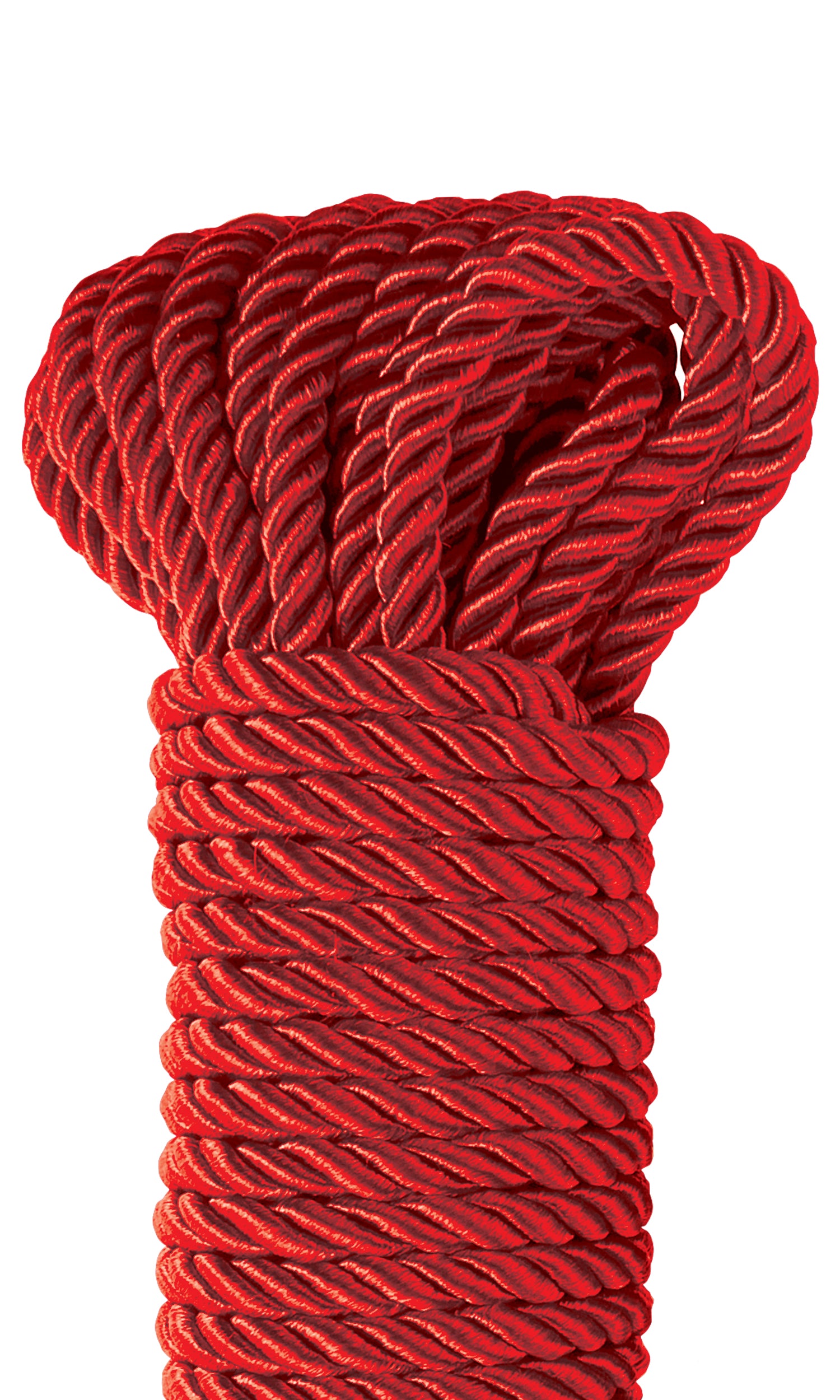 Fetish Fantasy Series Deluxe Silky Rope - Red - Not Very Vanilla