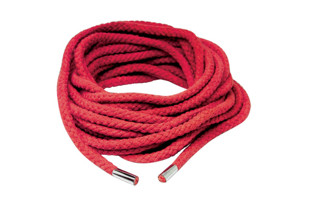 Fetish Fantasy Series Japanese Silk Rope - Red - Not Very Vanilla