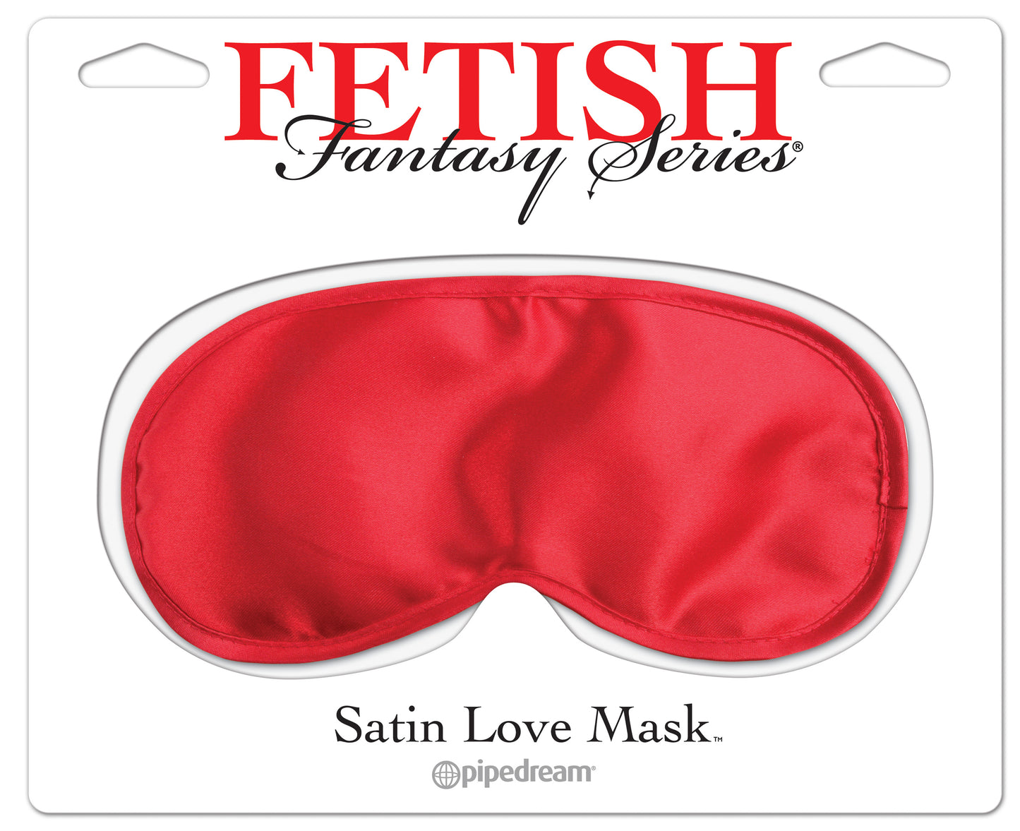 Fetish Fantasy Series Satin Love Mask - Red - Not Very Vanilla