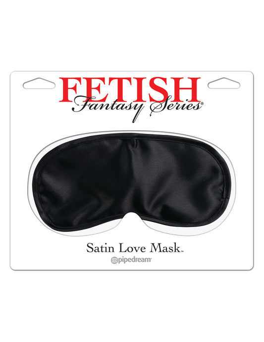 Fetish Fantasy Series Satin Love Mask - Black - Not Very Vanilla