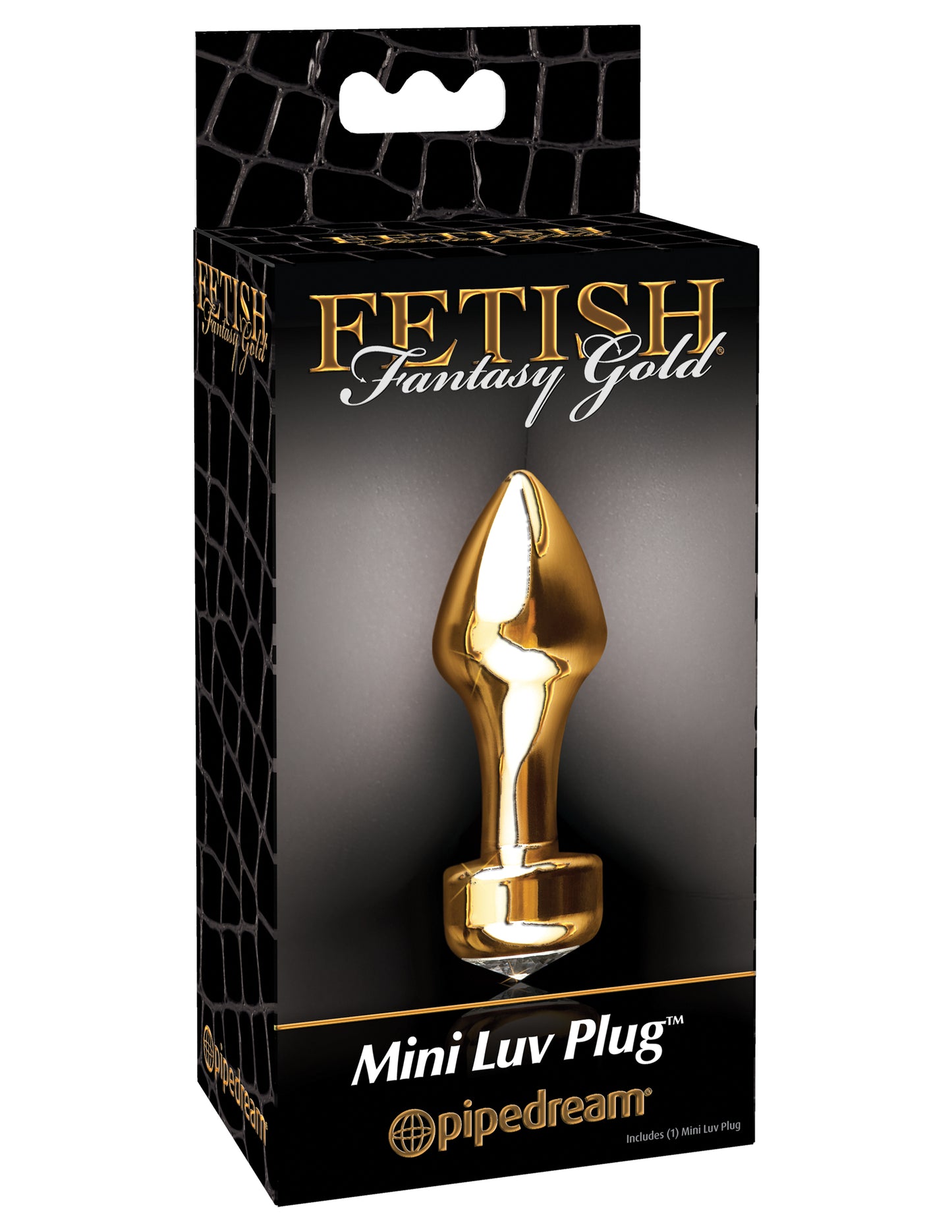 Fetish Fantasy Gold Mini Luv Plug - Gold - Not Very Vanilla