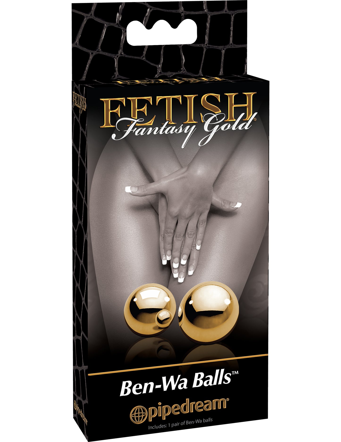 Fetish Fantasy Gold Ben-Wa Balls - Gold - Not Very Vanilla