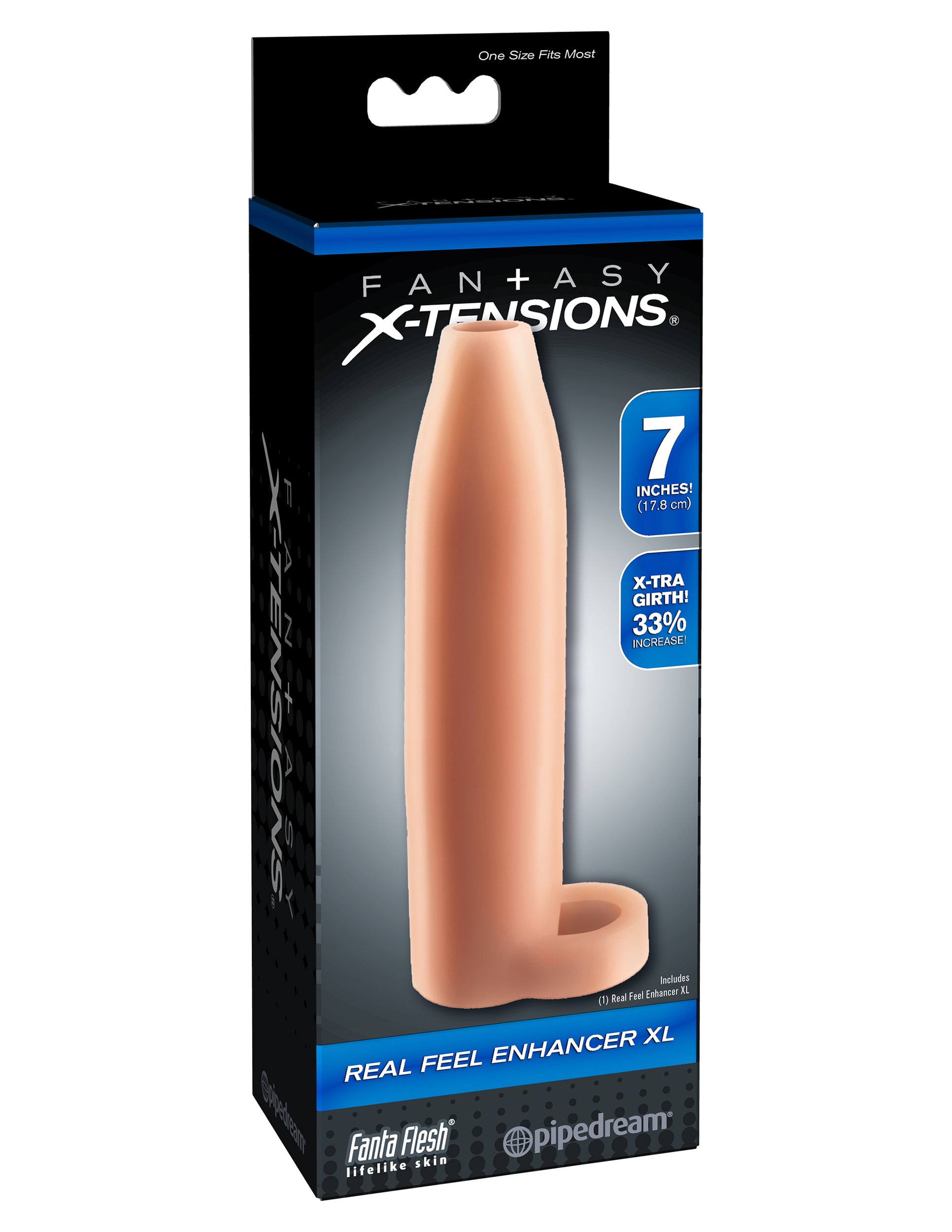 Fantasy X-Tensions Real Feel Enhancer XL - Flesh - Not Very Vanilla