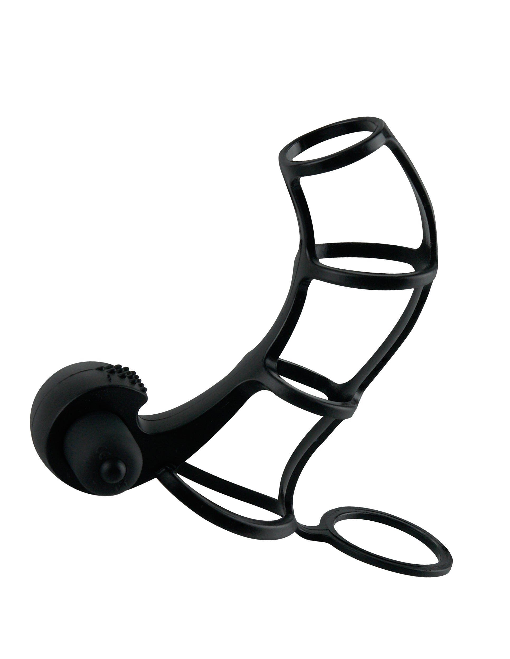 Fantasy X-Tensions Deluxe Silicone Power Cage - Black - Not Very Vanilla