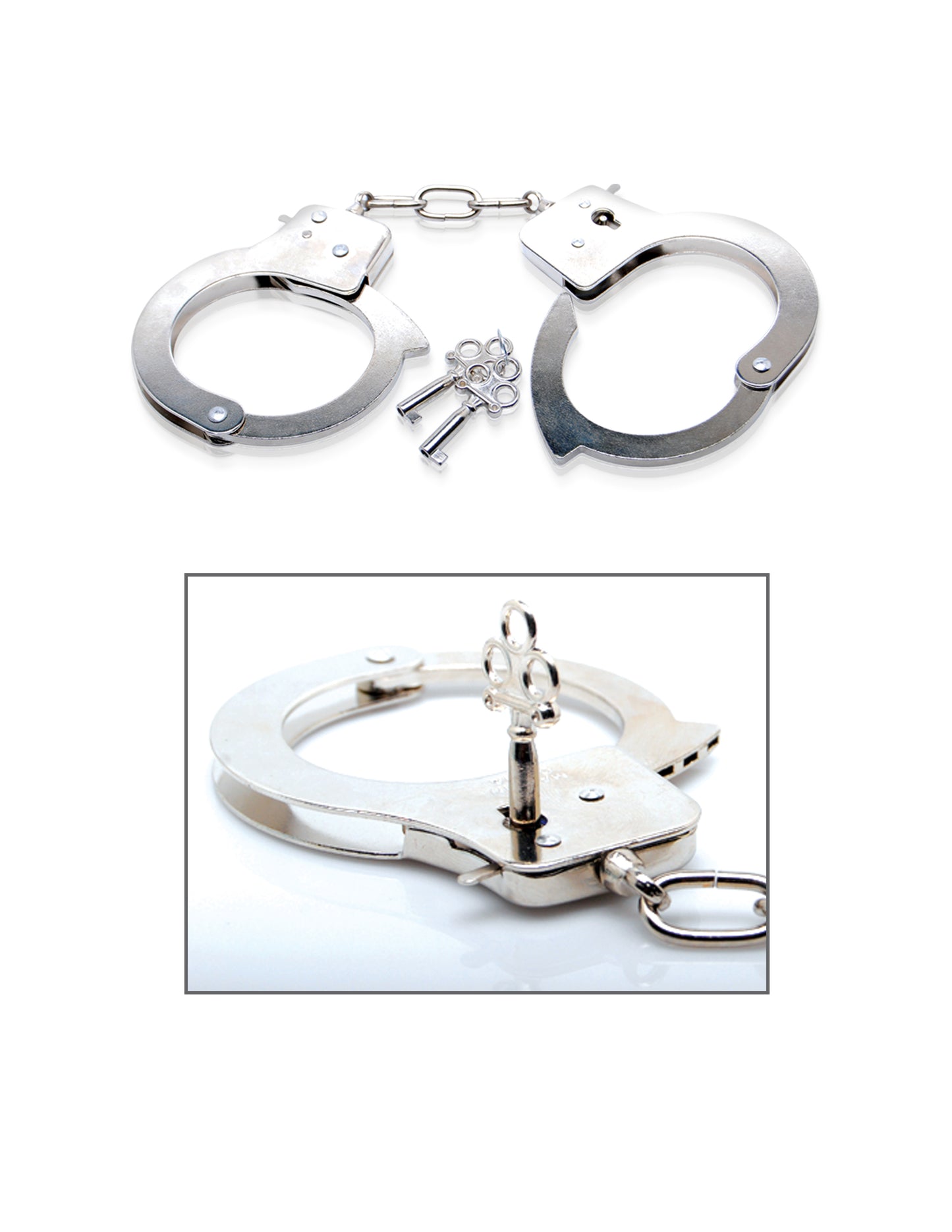 Fetish Fantasy Series Limited Edition Metal Handcuffs - Not Very Vanilla