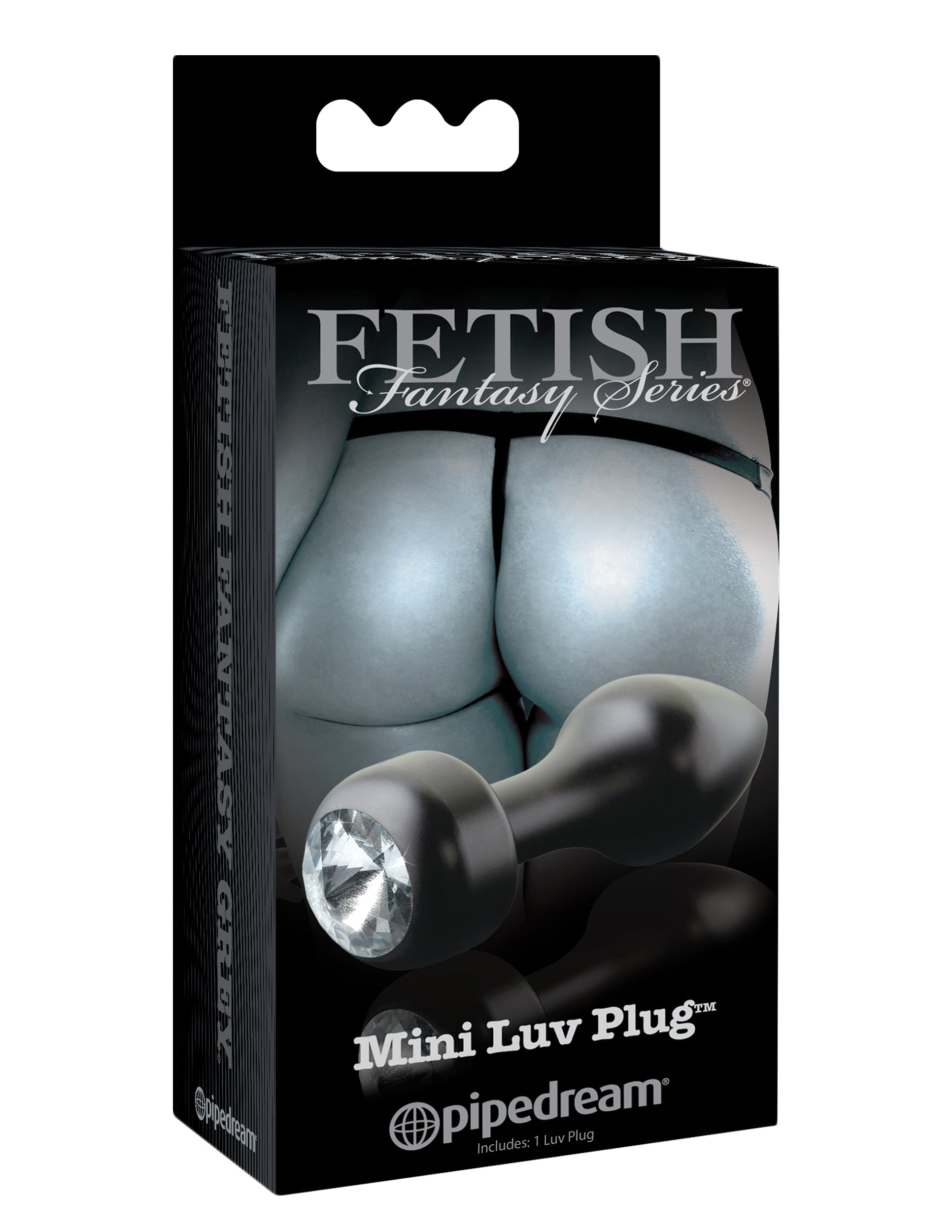 Fetish Fantasy Series Limited Edition Mini Luv Butt Plug - Black - Not Very Vanilla