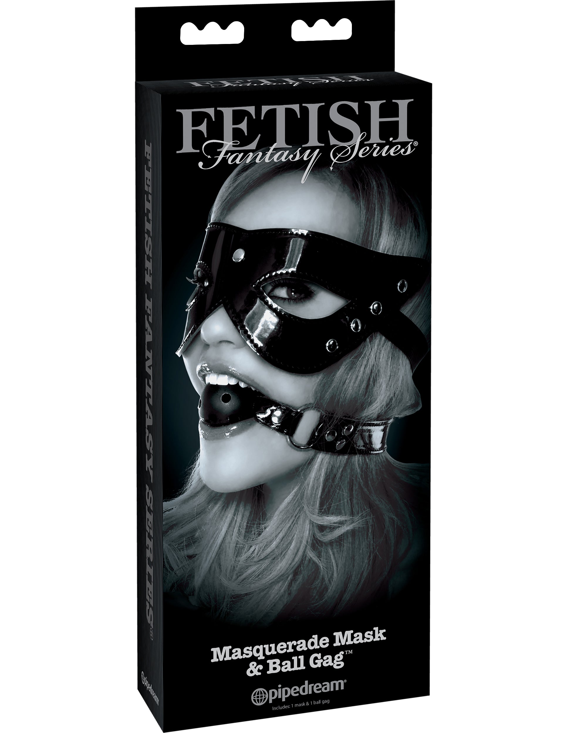 Fetish Fantasy Limited Edition Masquerade Mask and Ball Gag - Not Very Vanilla