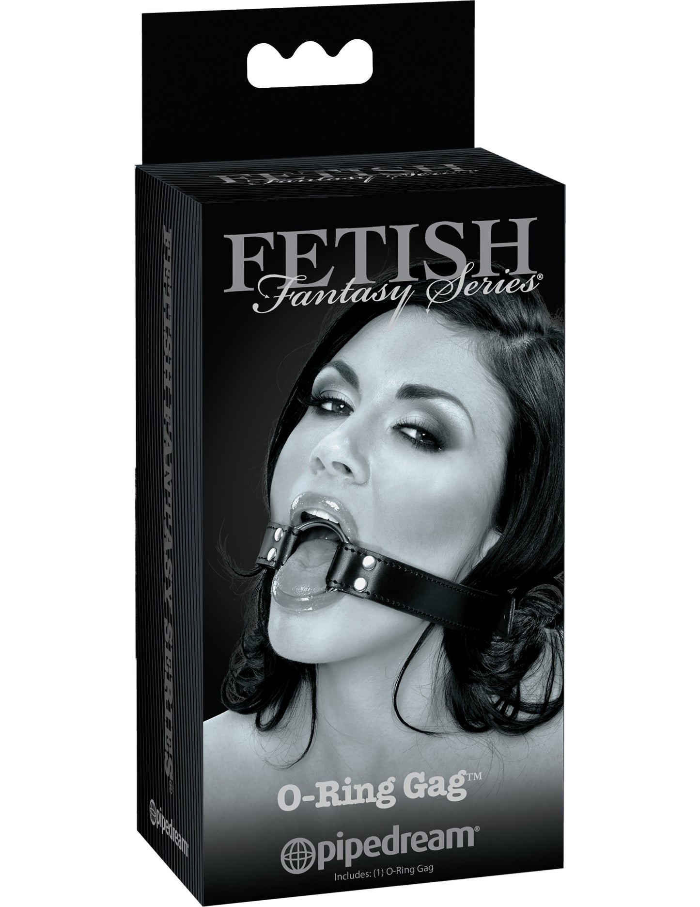 Fetish Fantasy Limited Edition O-Ring Gag - Black - Not Very Vanilla