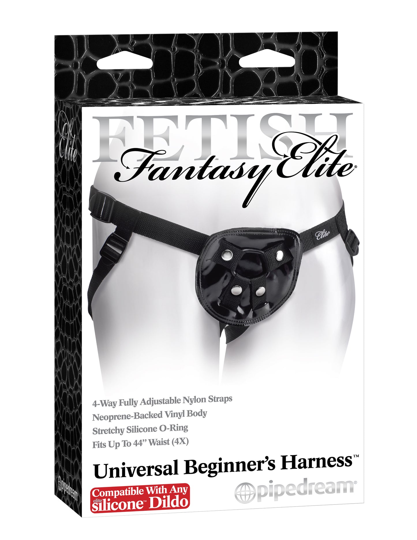 Fetish Fantasy Elite Universal Beginners Harness - Black - Not Very Vanilla