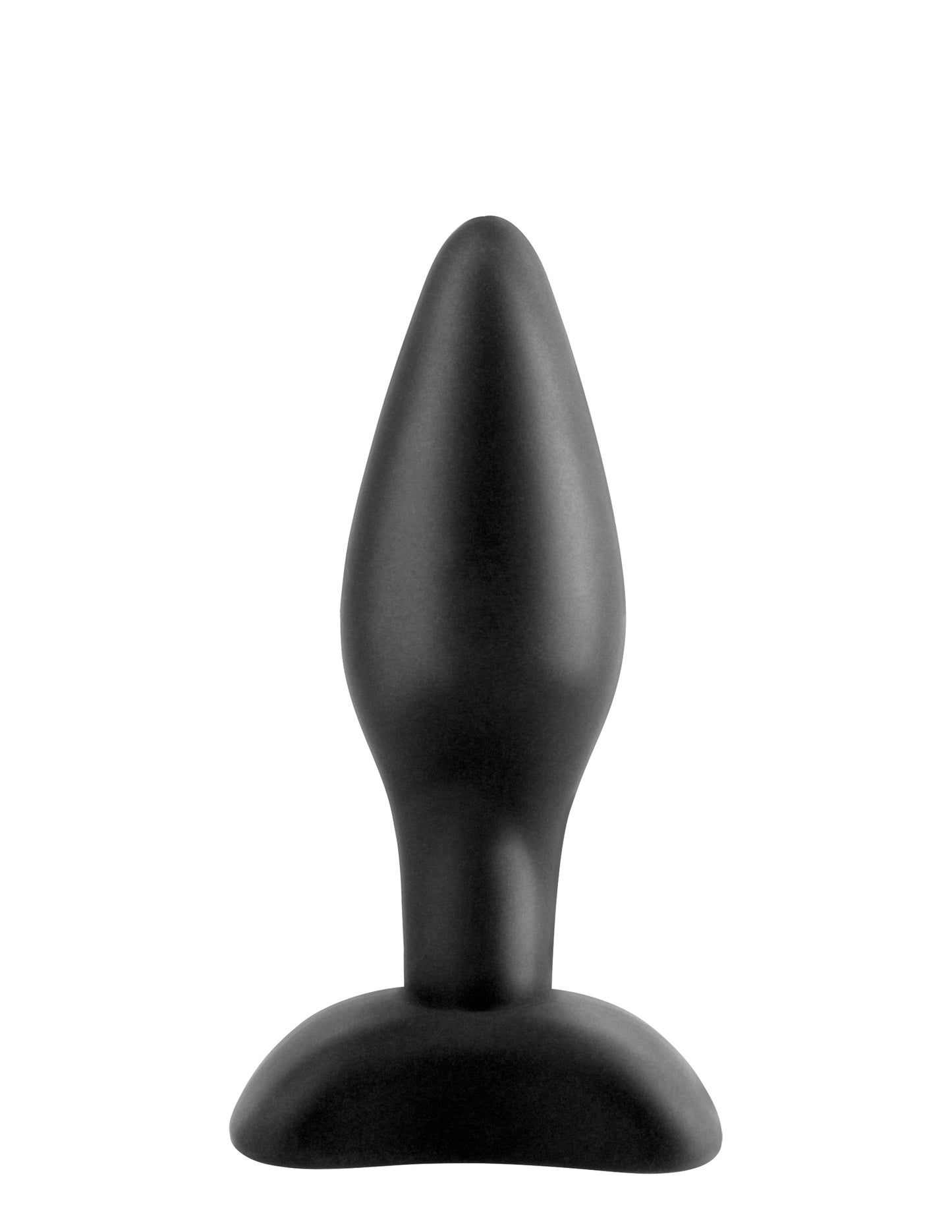 Anal Fantasy Collection Mini Silicone Plug - Black - Not Very Vanilla