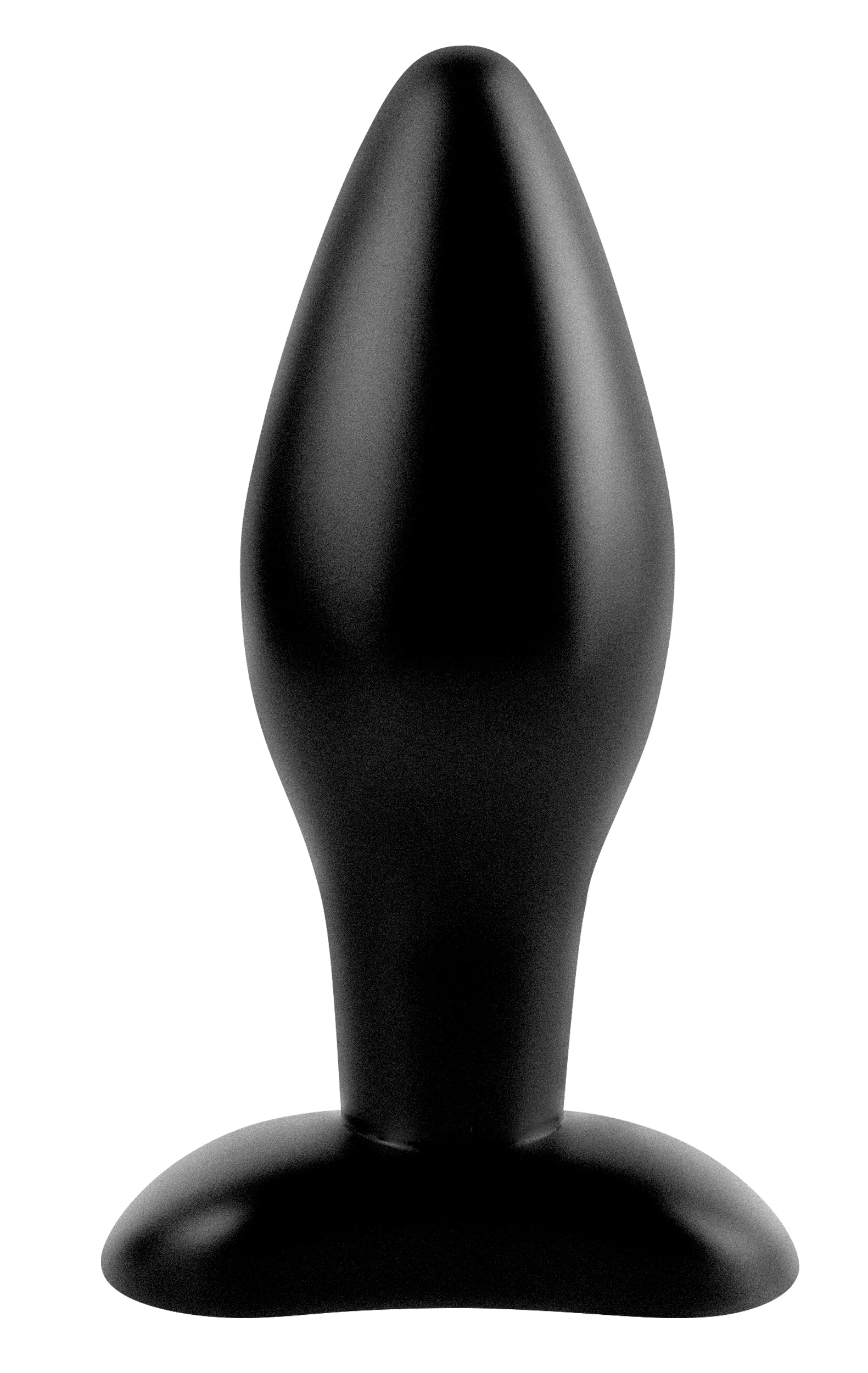 Anal Fantasy Collection Medium Silicone Plug - Black - Not Very Vanilla