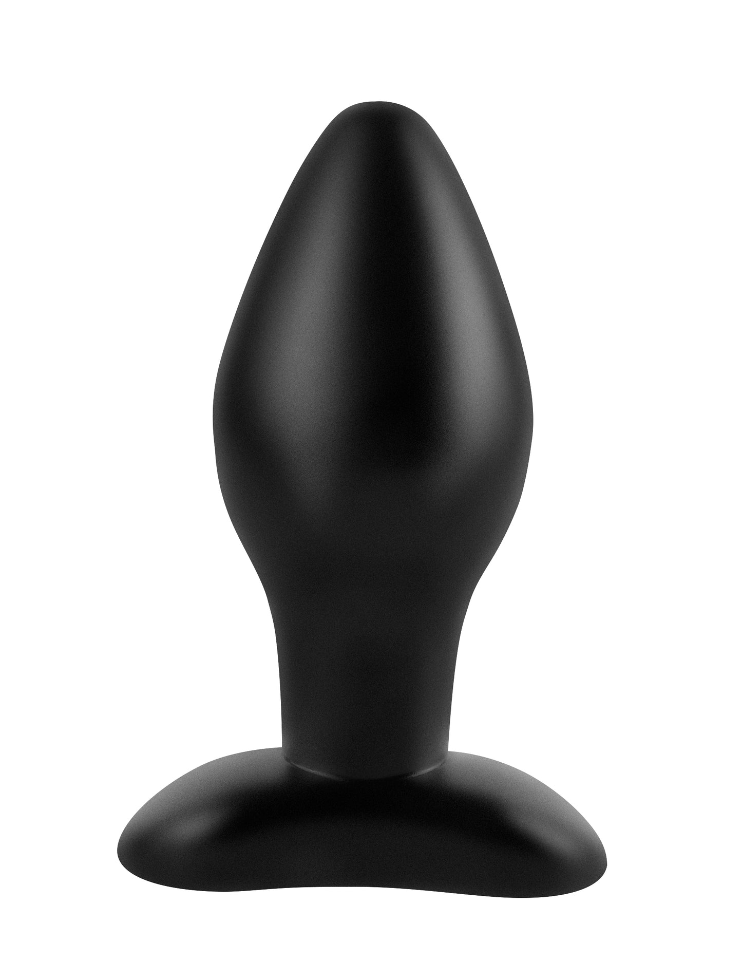 Anal Fantasy Collection Large Silicone Plug - Black - Not Very Vanilla