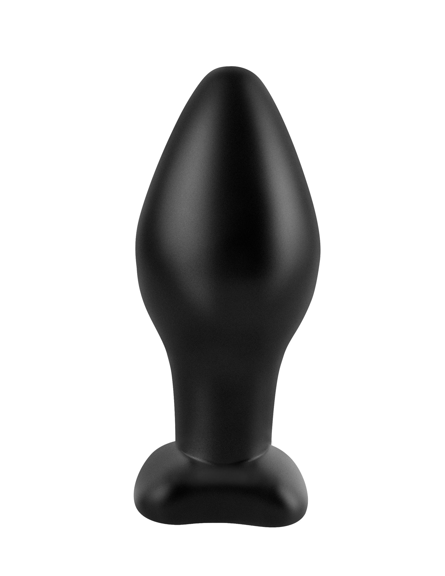 Anal Fantasy Collection Large Silicone Plug - Black - Not Very Vanilla