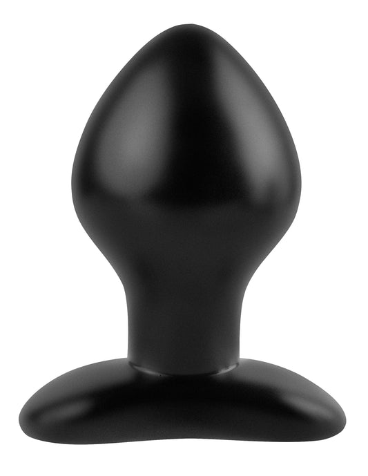 Anal Fantasy Collection Mega Silicone Plug - Black - Not Very Vanilla