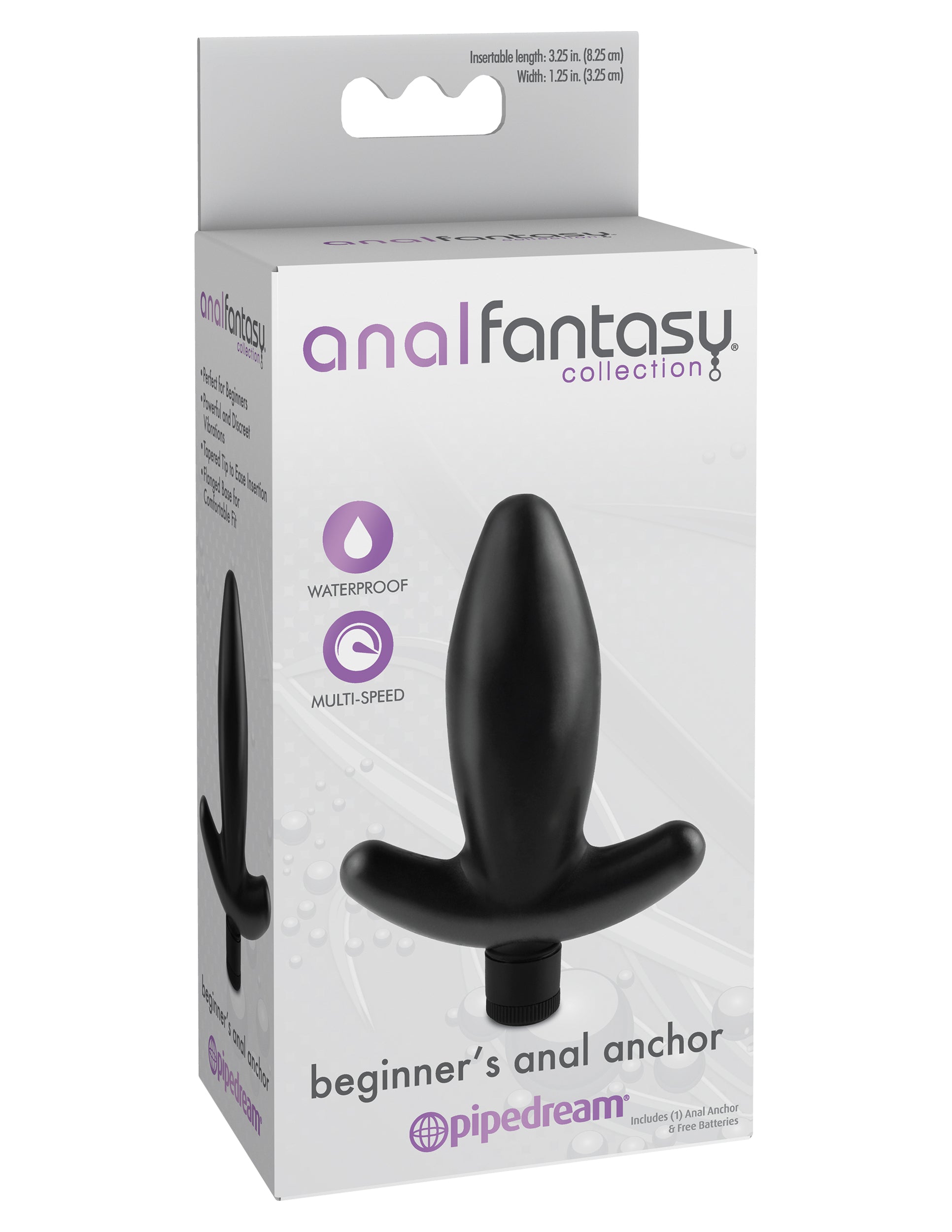 Anal Fantasy Collection Beginners Anal Anchor - Black - Not Very Vanilla