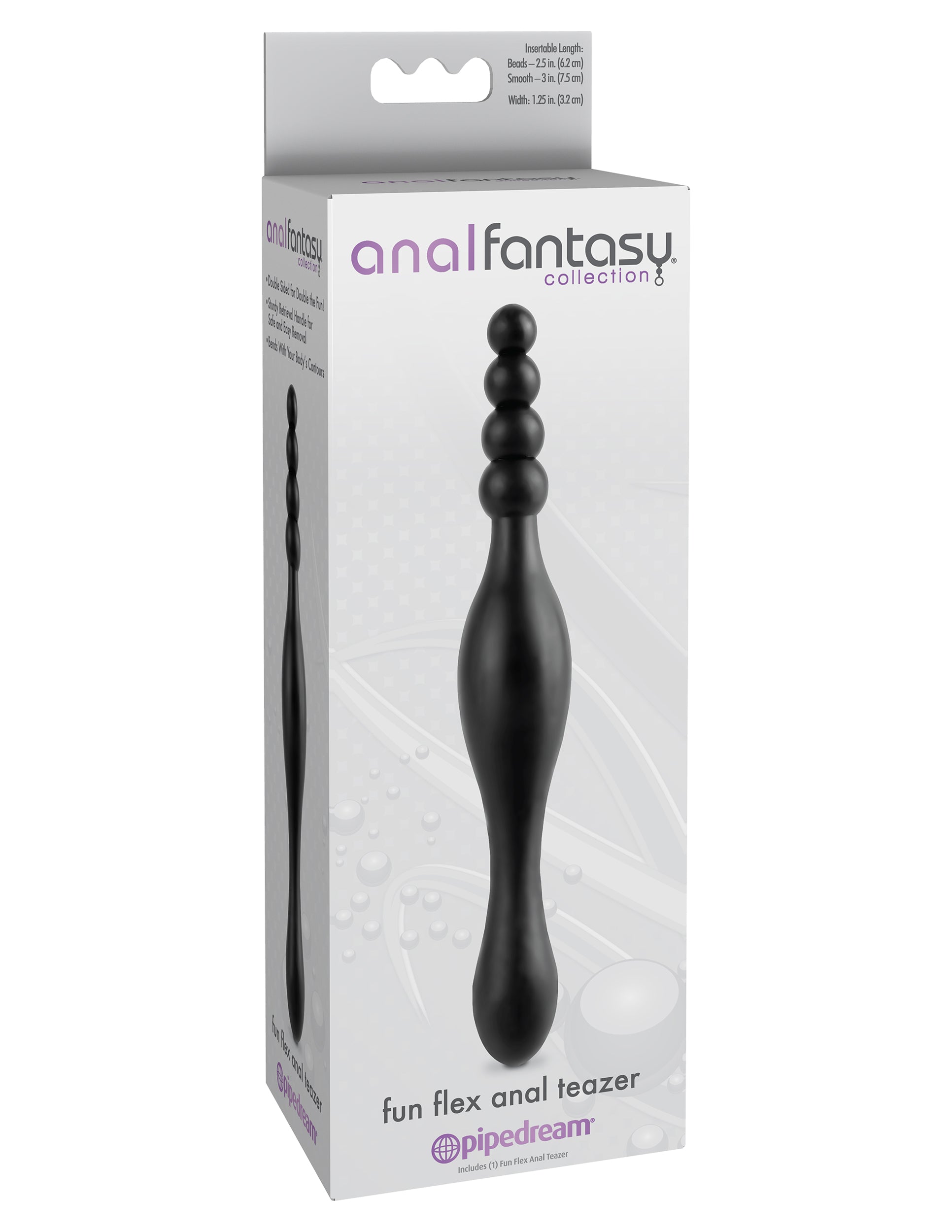 Anal Fantasy Collection Fun Flex Anal Teazer - Black - Not Very Vanilla