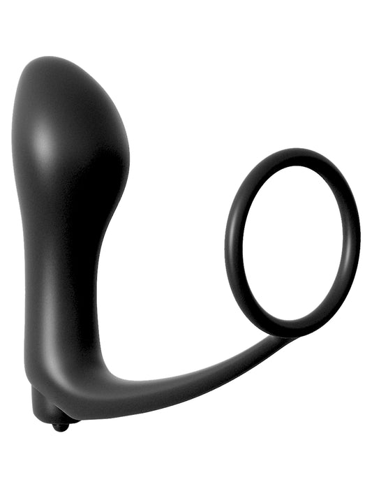 Anal Fantasy Collection Ass Gasm Cockring Vibrating Plug - Not Very Vanilla