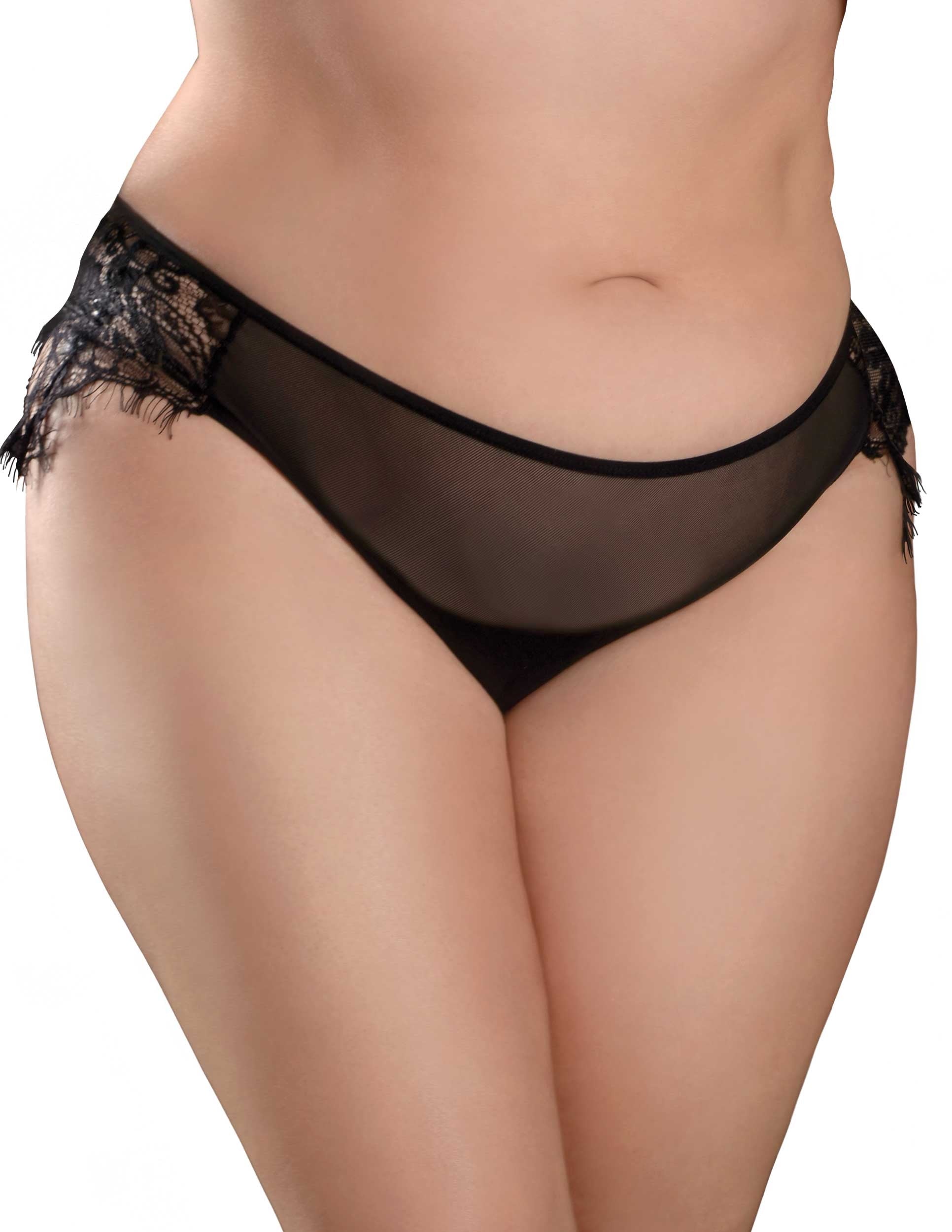 Hookup Panties Remote Princess Panty - Black - XL - Xxl - Not Very Vanilla