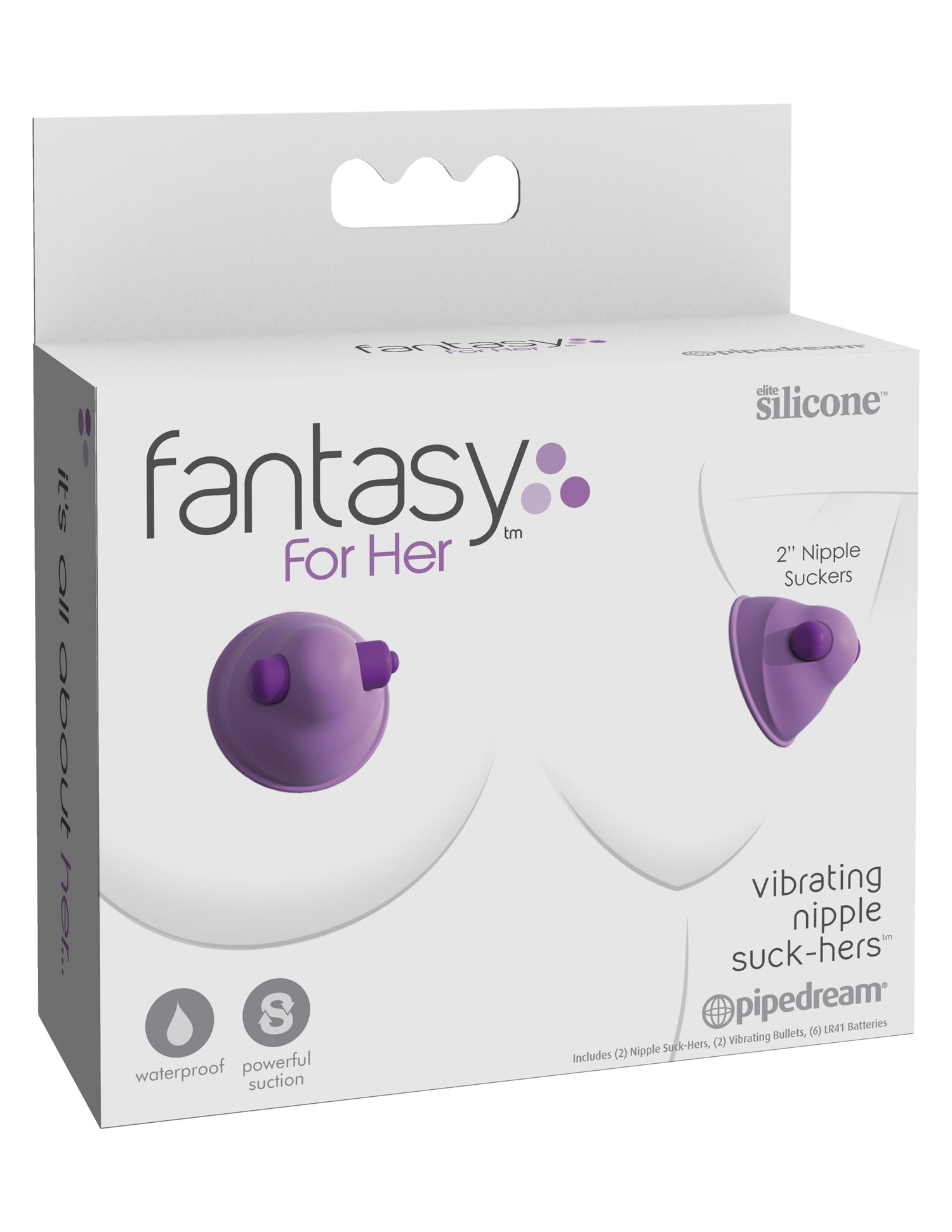 Fantasy for Her Vibrating Nipple Suck-Hers 2 Inch Suck-Hers 2 Inch – Not  Very Vanilla